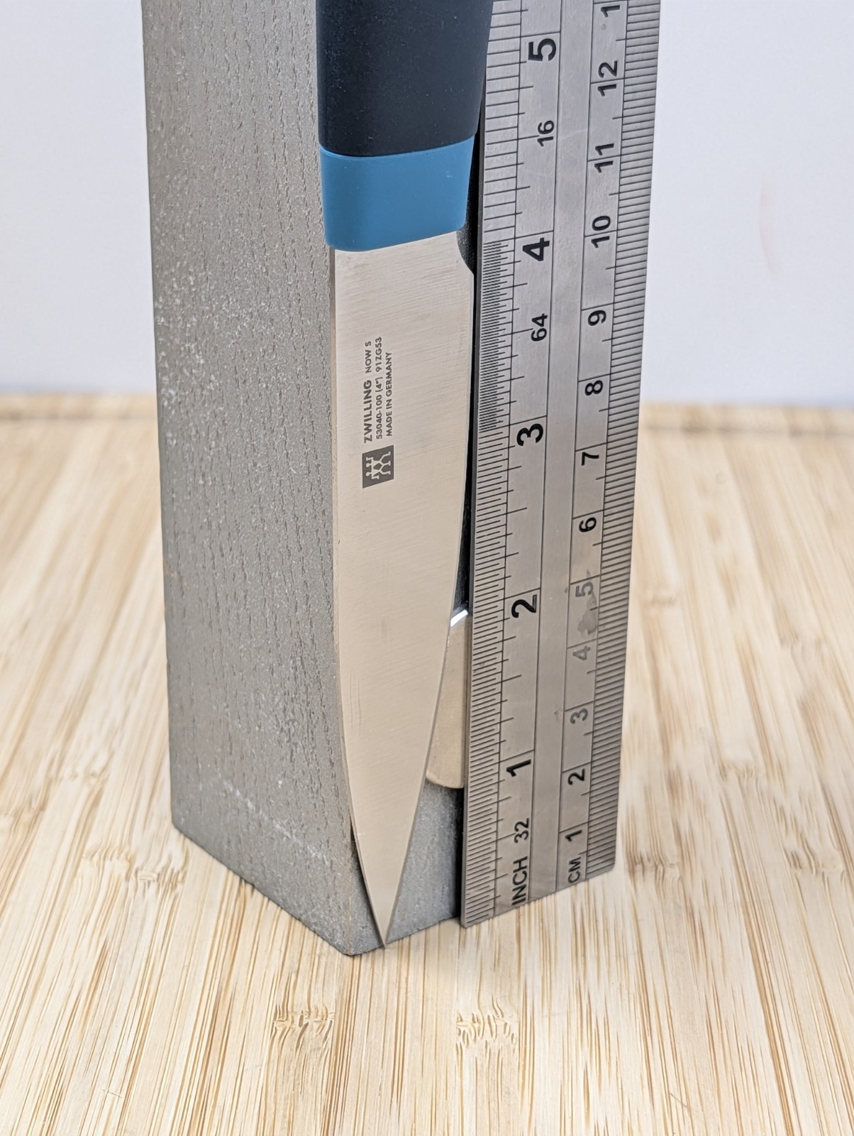 Zwilling NOW S 4 inch PARING Knife, BLUE, 53040-100, 91ZG53, Made in GERMANY