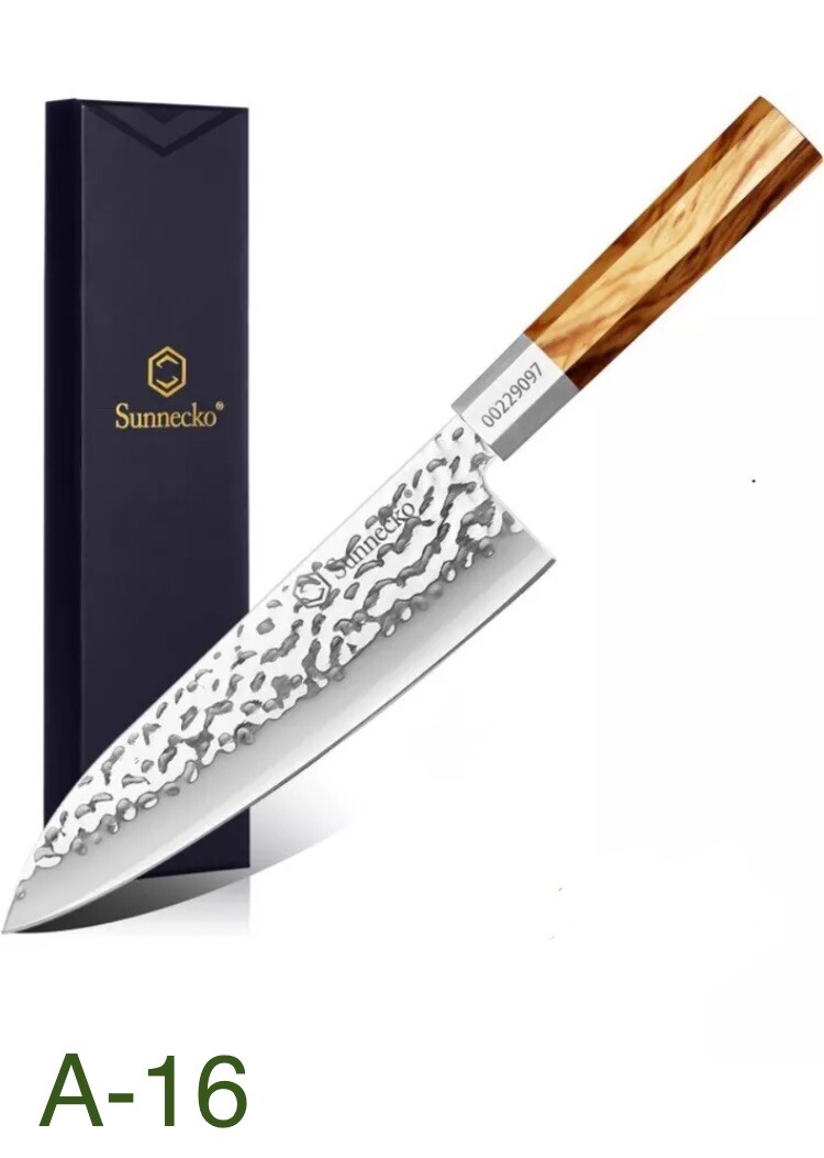 Sunnecko 8 Inch Chef Knife High Carbon Steel Japanese Chef’s Knife