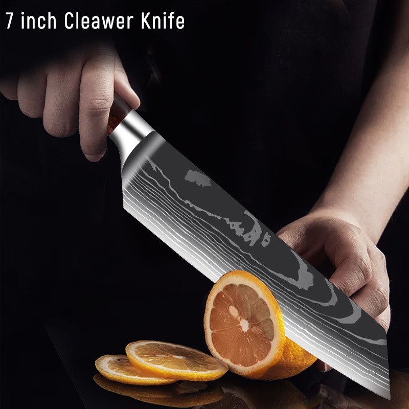 MultiFunction Stainless Steel Knife Resin Handle Ultra Sharp Housewarming Gift