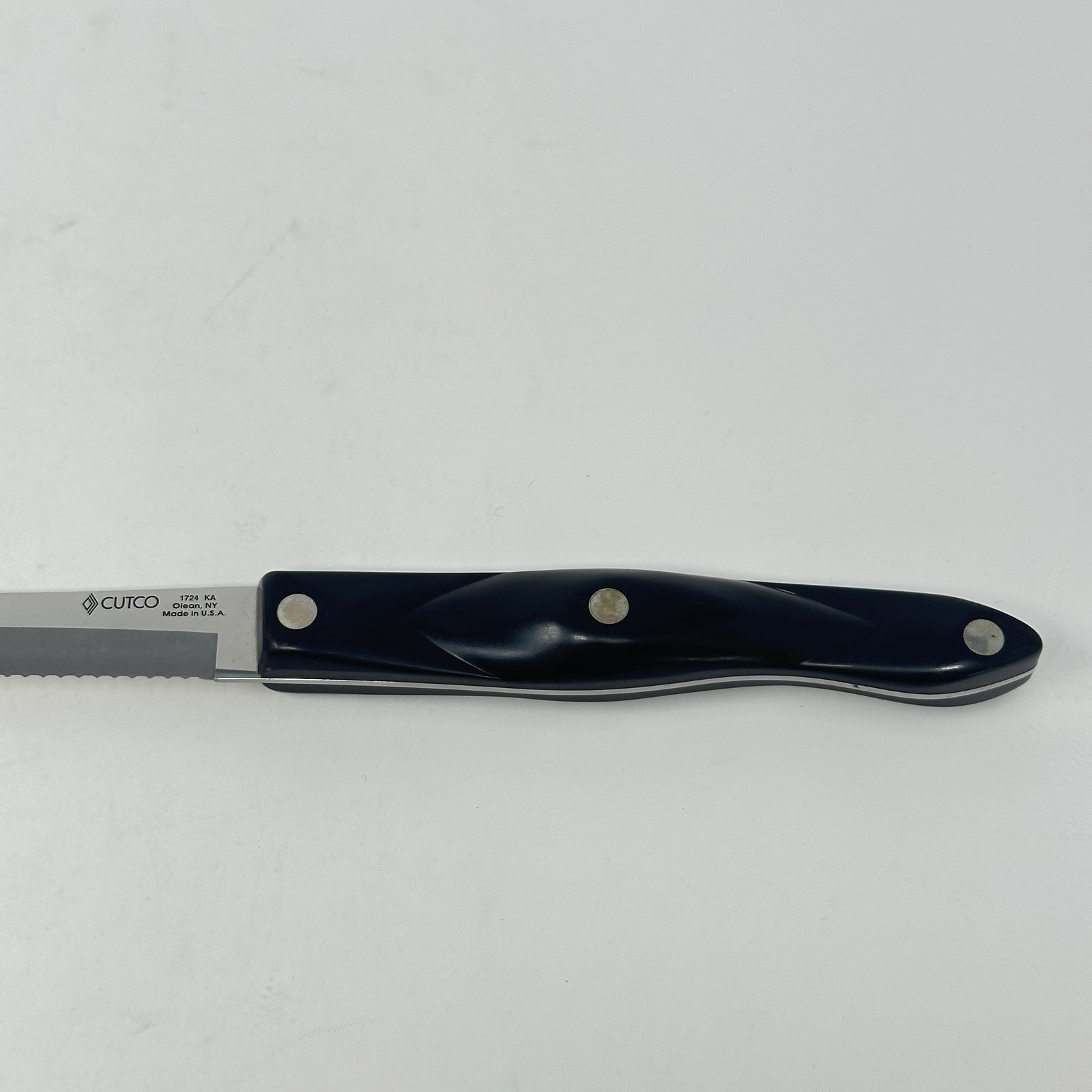Cutco 1724 KA Slicer Knife Bread Knife 9.75” Classic Brown Handle USA