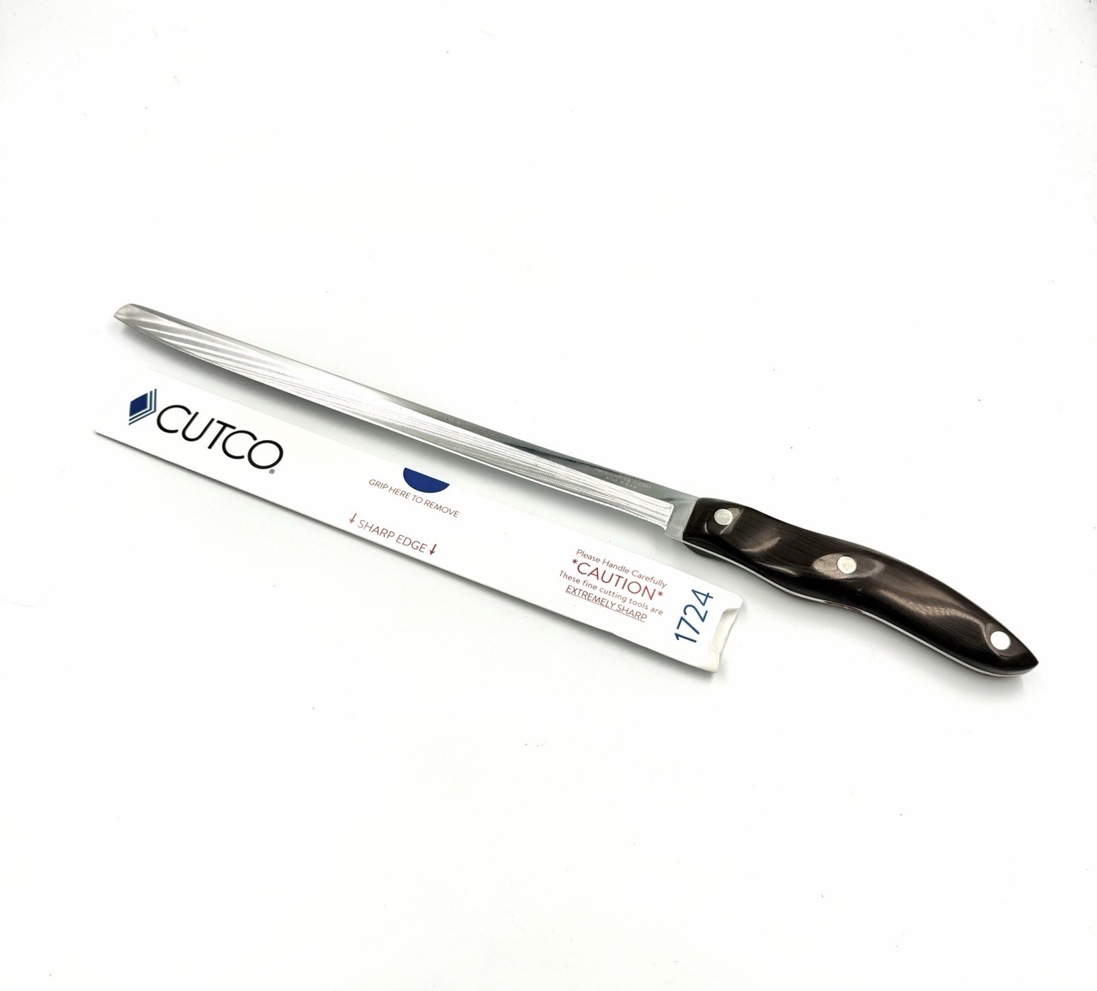 CUTCO 24 (Current = 1724 ) Chef’s Carving knife factory sharpened non-Serrated