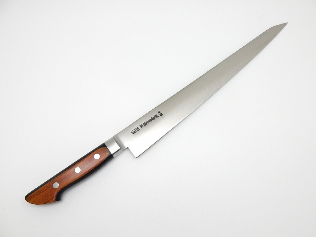 Yoshihiro Hi-Carbon Japan Steel(SK-4), HGB Series Sujihiki Knife 300 mm/11.8″