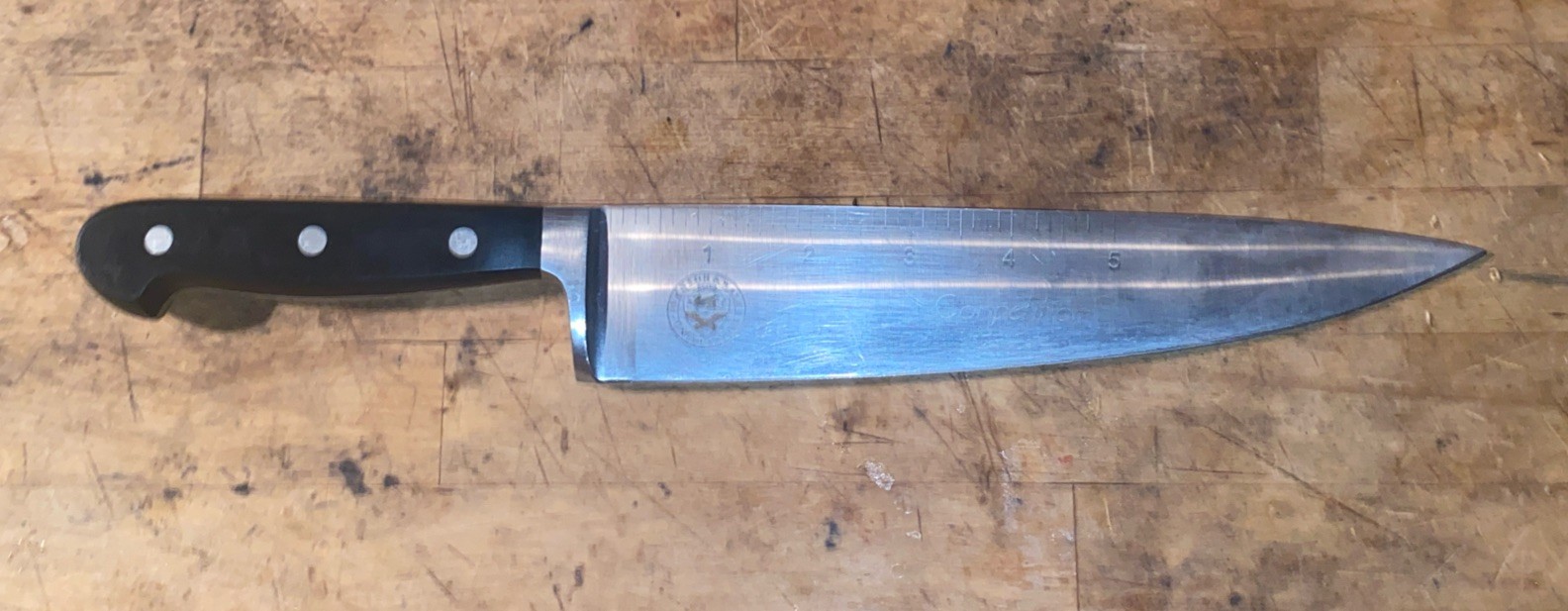 F. Dick 9-inch Stainless Steel Chef’s Knife #1447-23 Competition Made In Germany