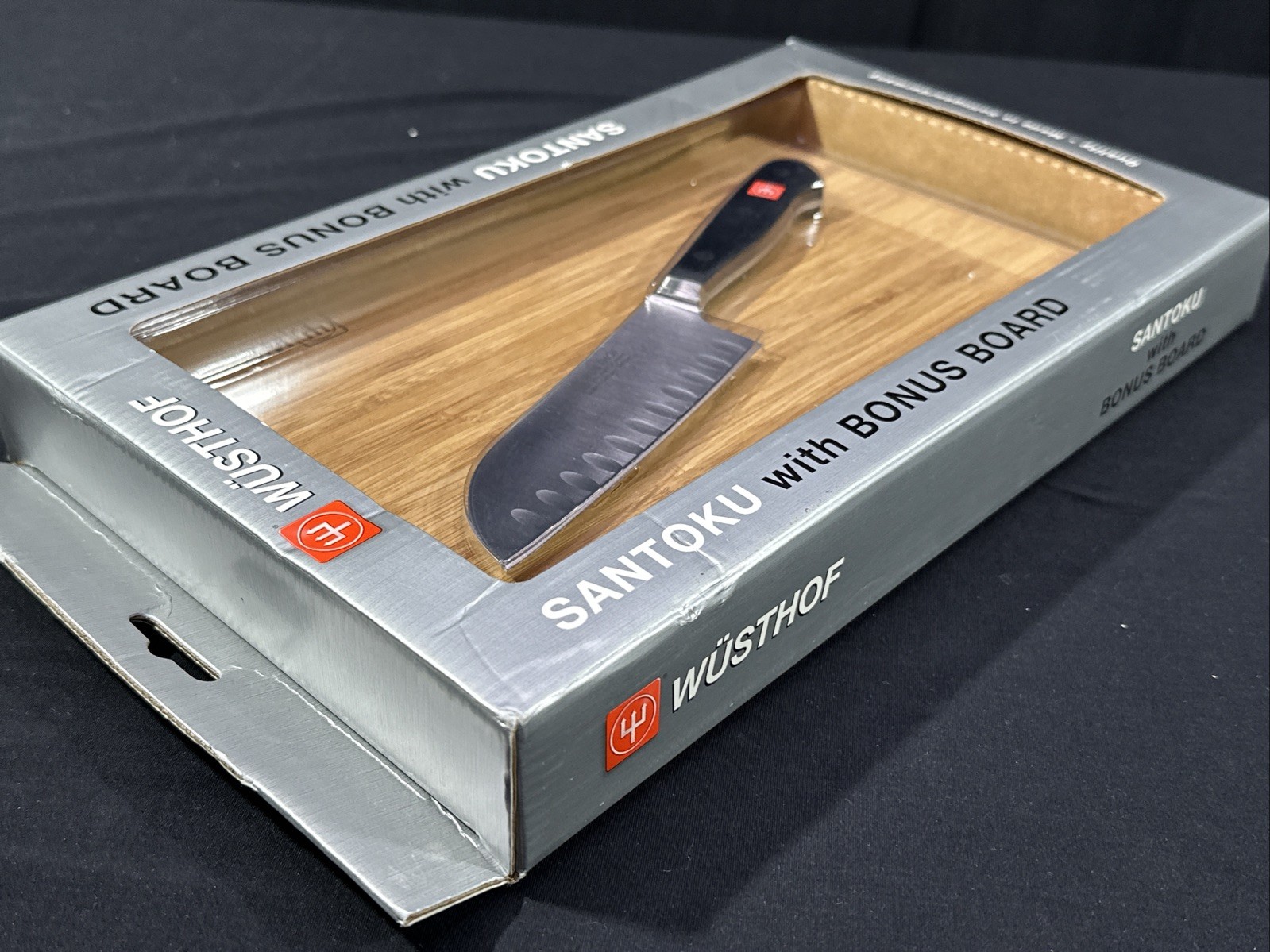 Wusthof Classic Cook’s Knife with Bamboo Cutting Board 4182/14cm