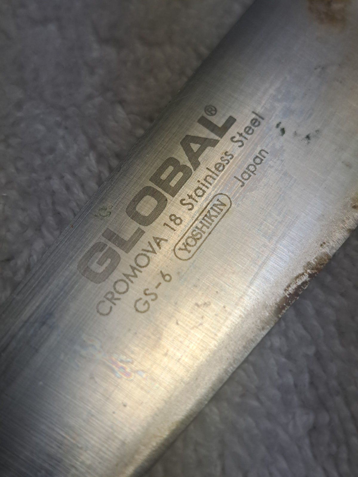 Global GS-6 CROMOVA 18 3.75 Inch prep Knife