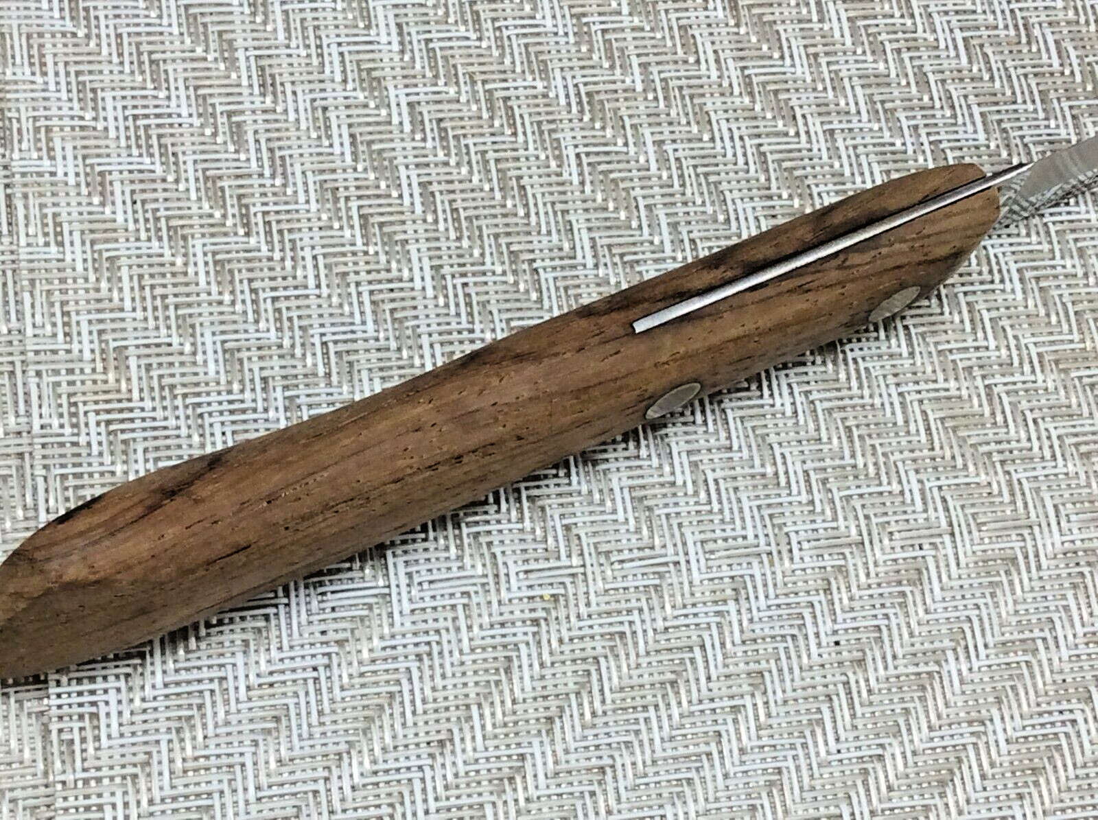 Prestige Vanadium S/S 9.25″ Blade Bread Knife Wood Handle Vintage England