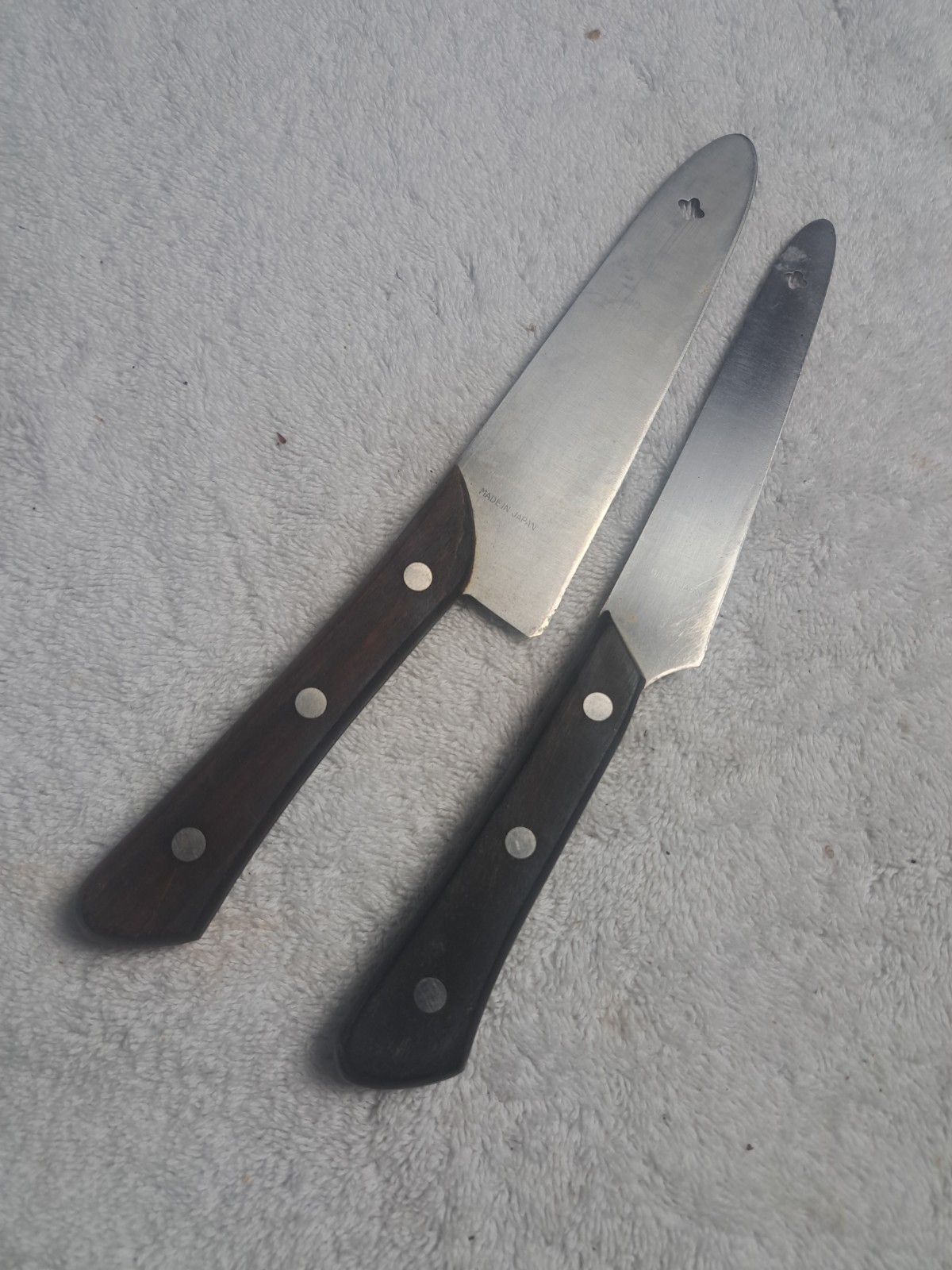 2 MAC Knives JAPAN USED NEEDS SHARPENING 5.5 & 6.5″ blade