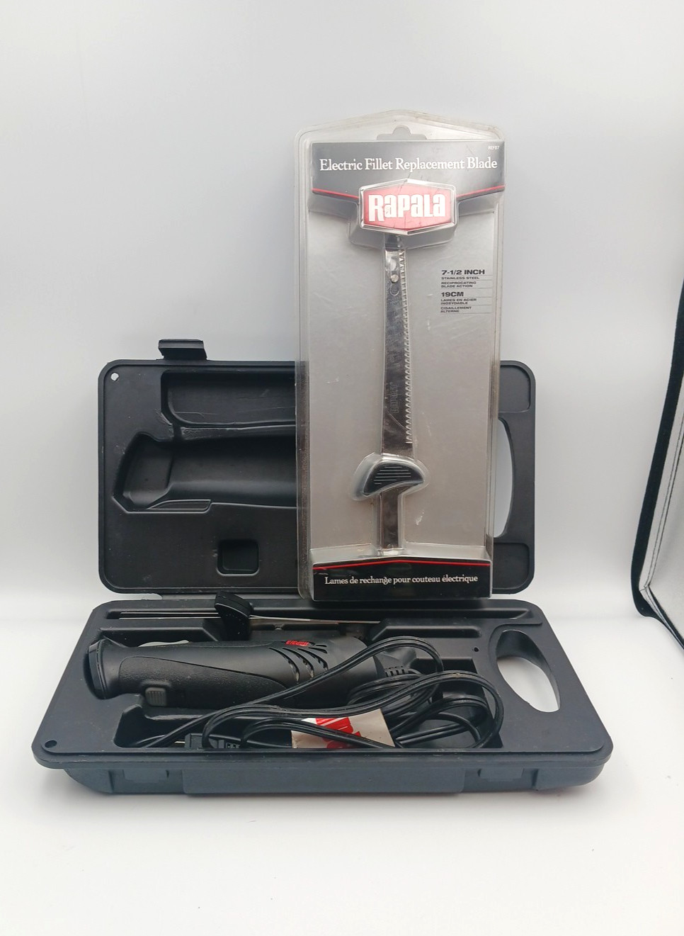 Rapala Electric Fillet Knife Set with Replacement Blades Tested