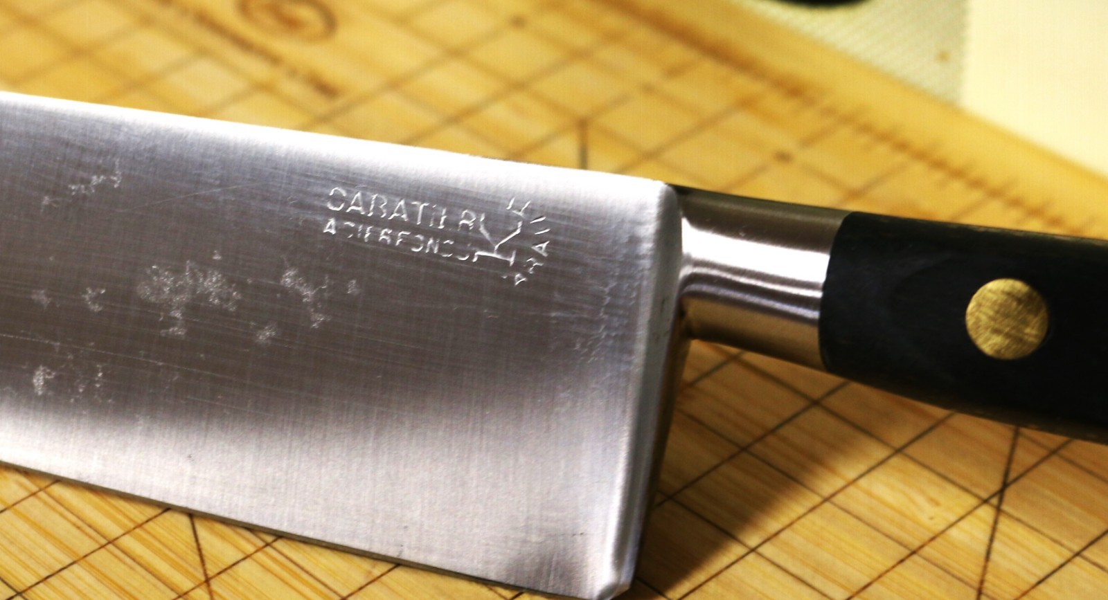 SABATIER, NOS, Forged Stainless, Chef Knife , made in 1950s/1960s in France