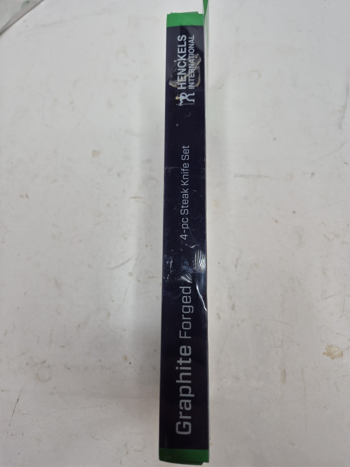 New Henckels Stainless Steel Graphite Forged Steak Knives Serrated Blade