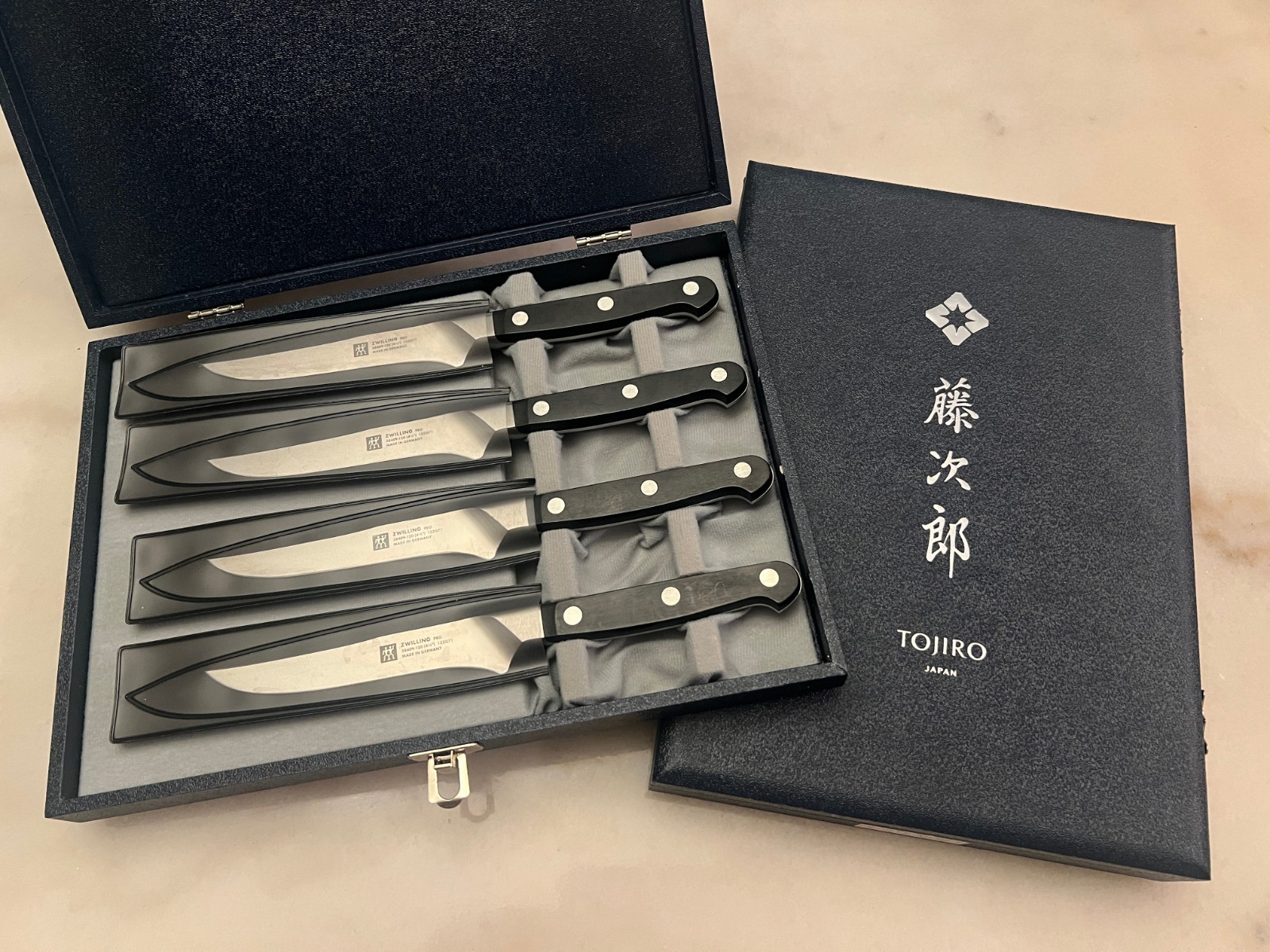 Zwilling Pro 4.5″ Stainless Steel Steak Knife Set, 4-Piece – 2 Sets Available