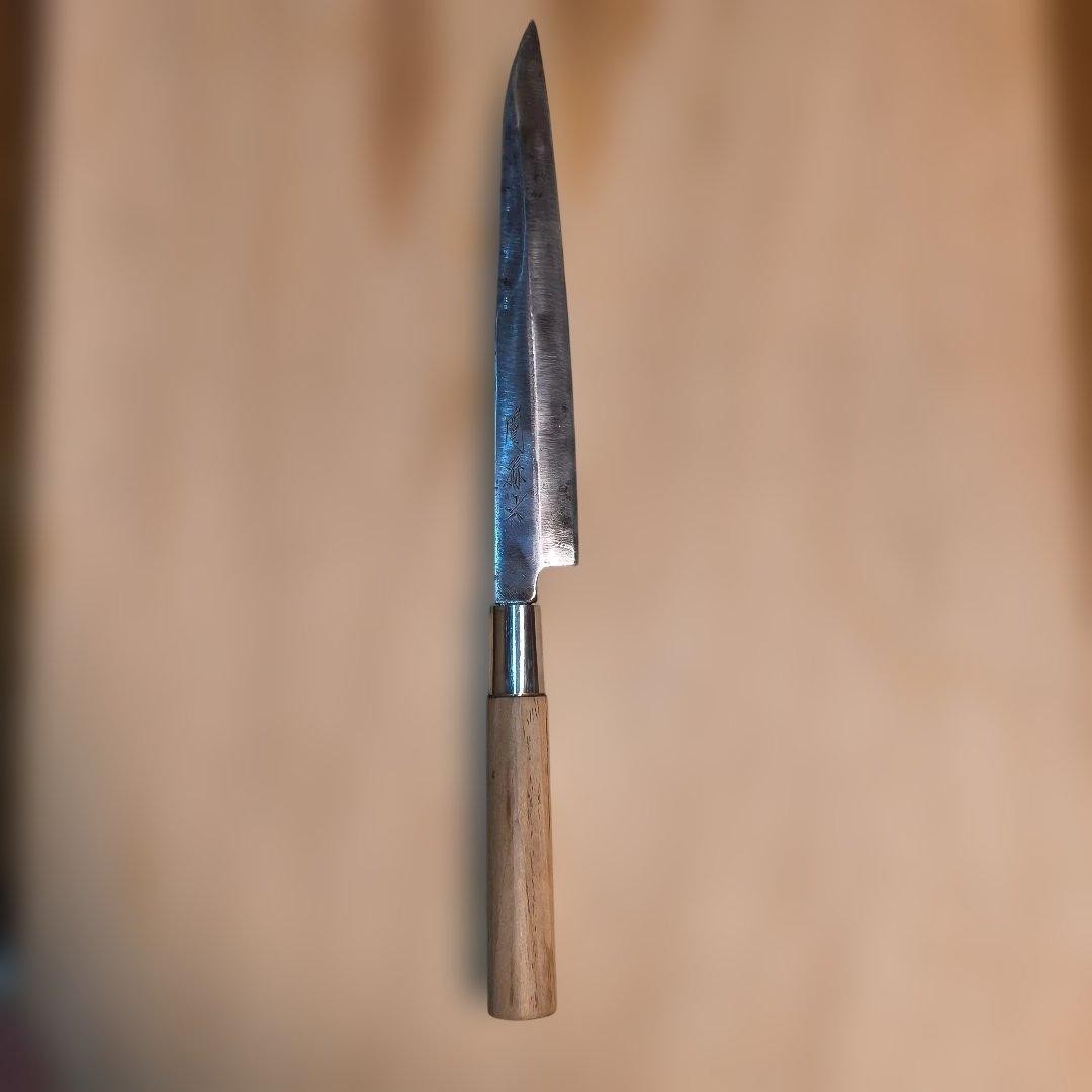 Seki Magoroku Yanagiba Japanese Sashimi Knife 200mm Used Culinary Tool Steel
