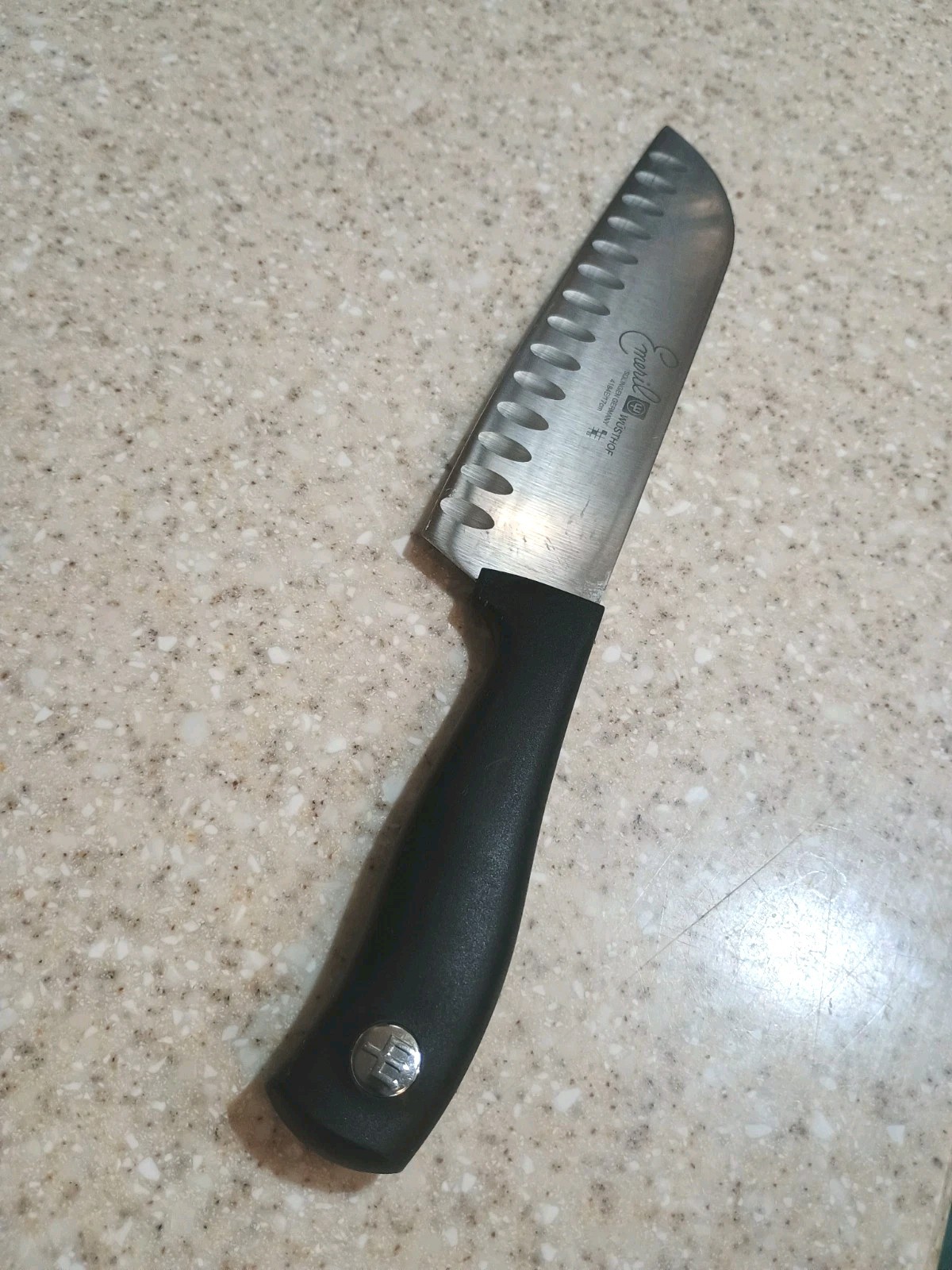 Wusthof Emeril Chef Santuko Knife #4184E/17 cm 6.69” Solingen Germany SHARP!