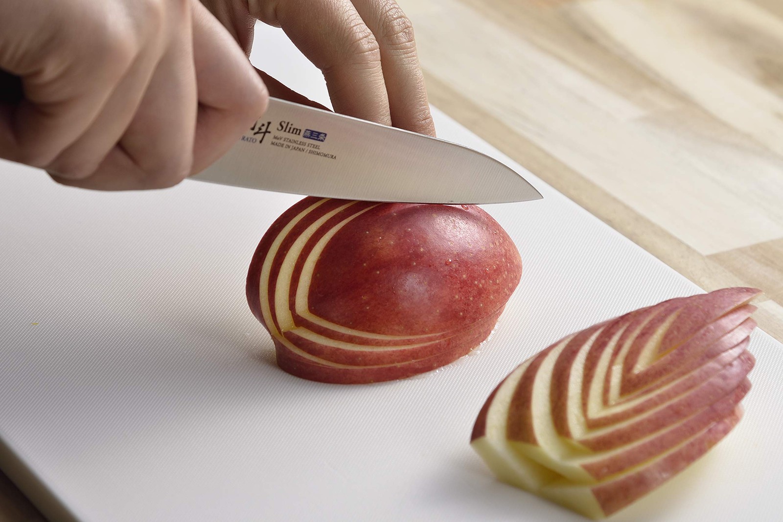 Japan-Made Slim Petty Knife, 125mm, Molybdenum Vanadium Steel, Dishwasher Safe