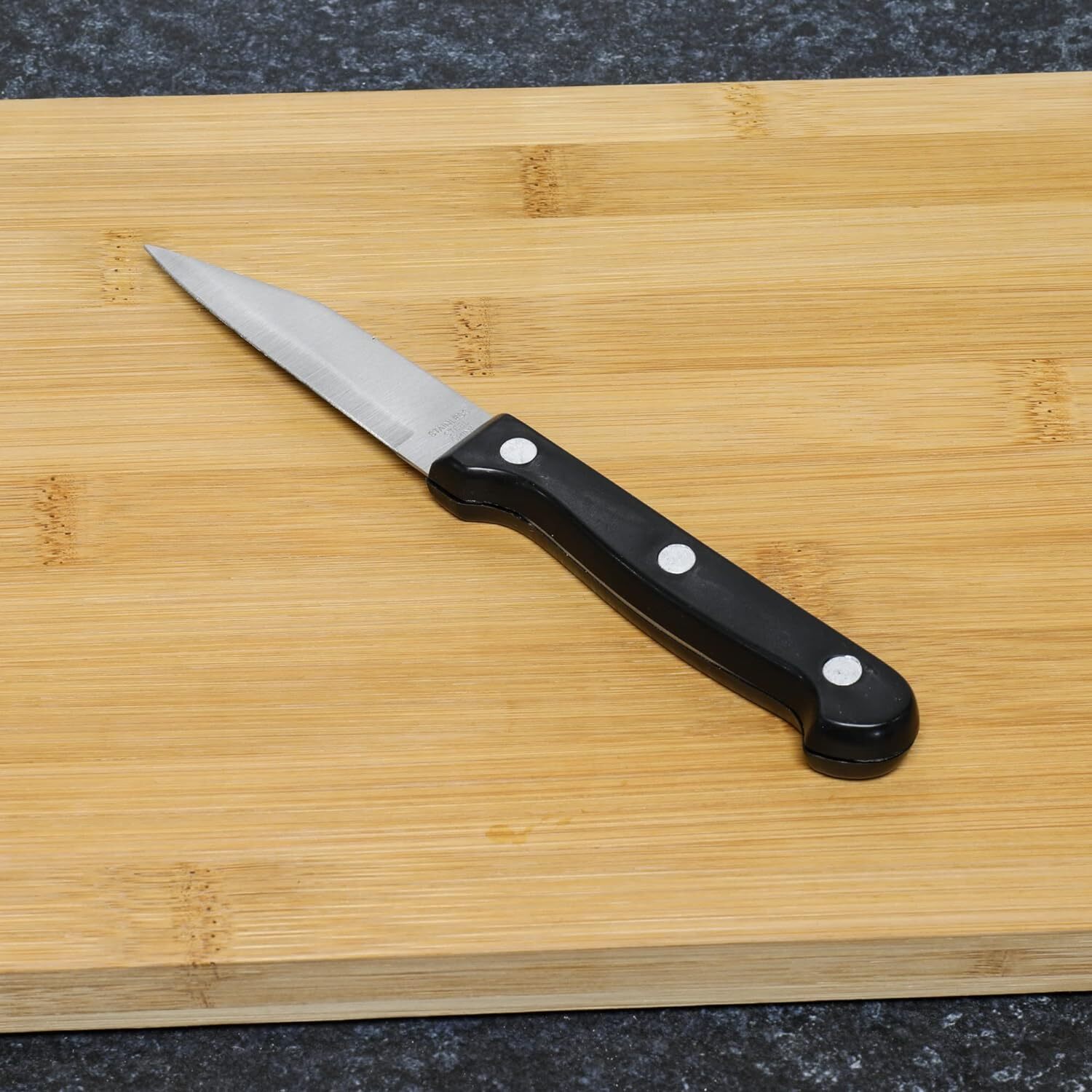 Chef Craft Select Paring Knife Set, 3.5 inch Blade 7 inches in Length 2 Piece,