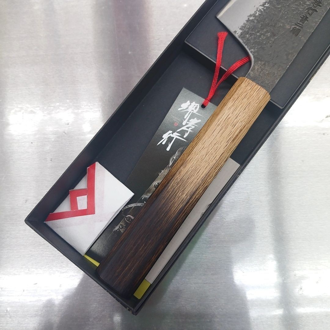 Sakai Takayuki Blue Steel Homura GUREN WA Gyuto 225mm Kitchen Knive from JAPAN