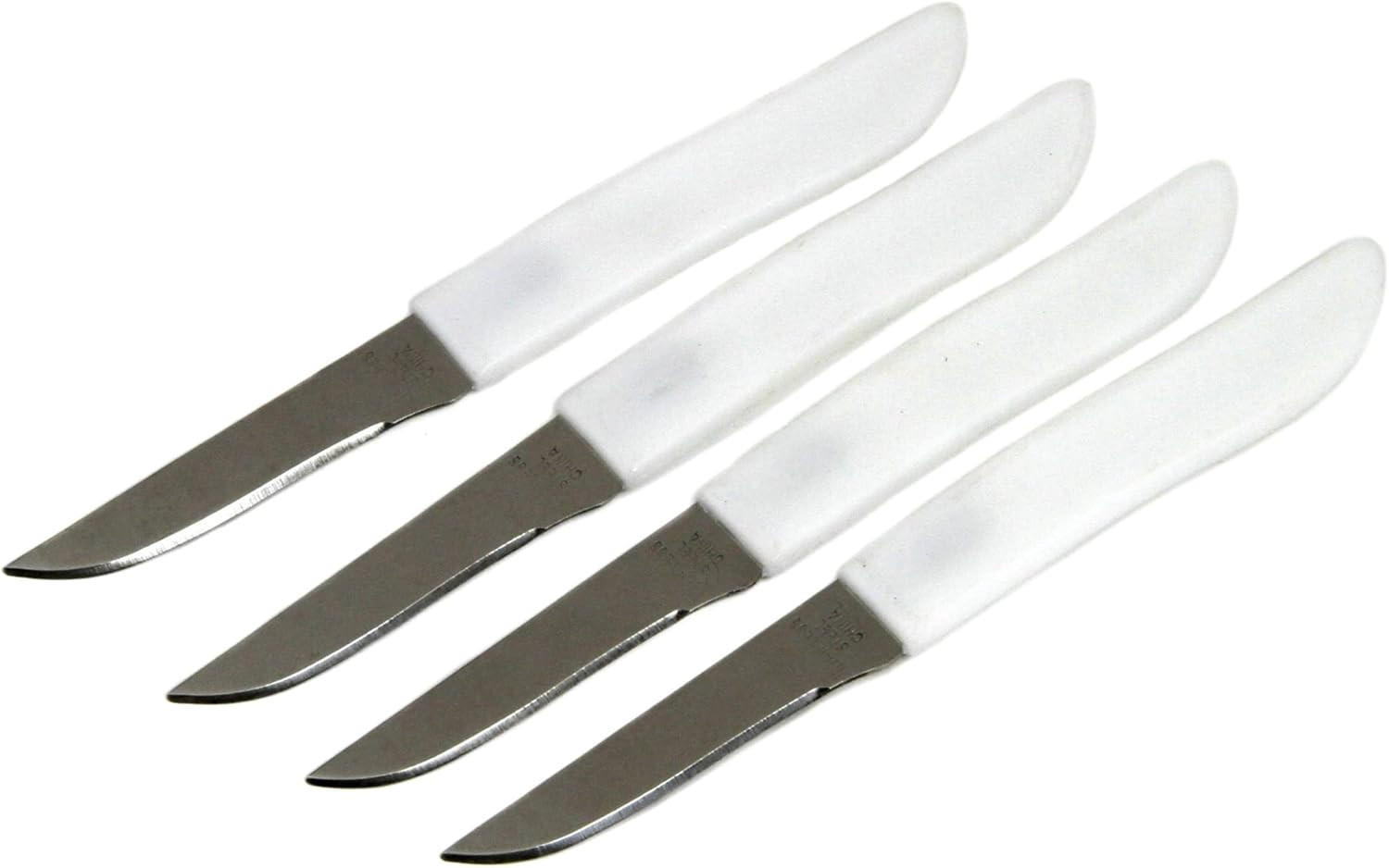 Select Paring Knife Set, 2.5 Inch Blade 6 Inches in Length 4 Piece Set, Stainles