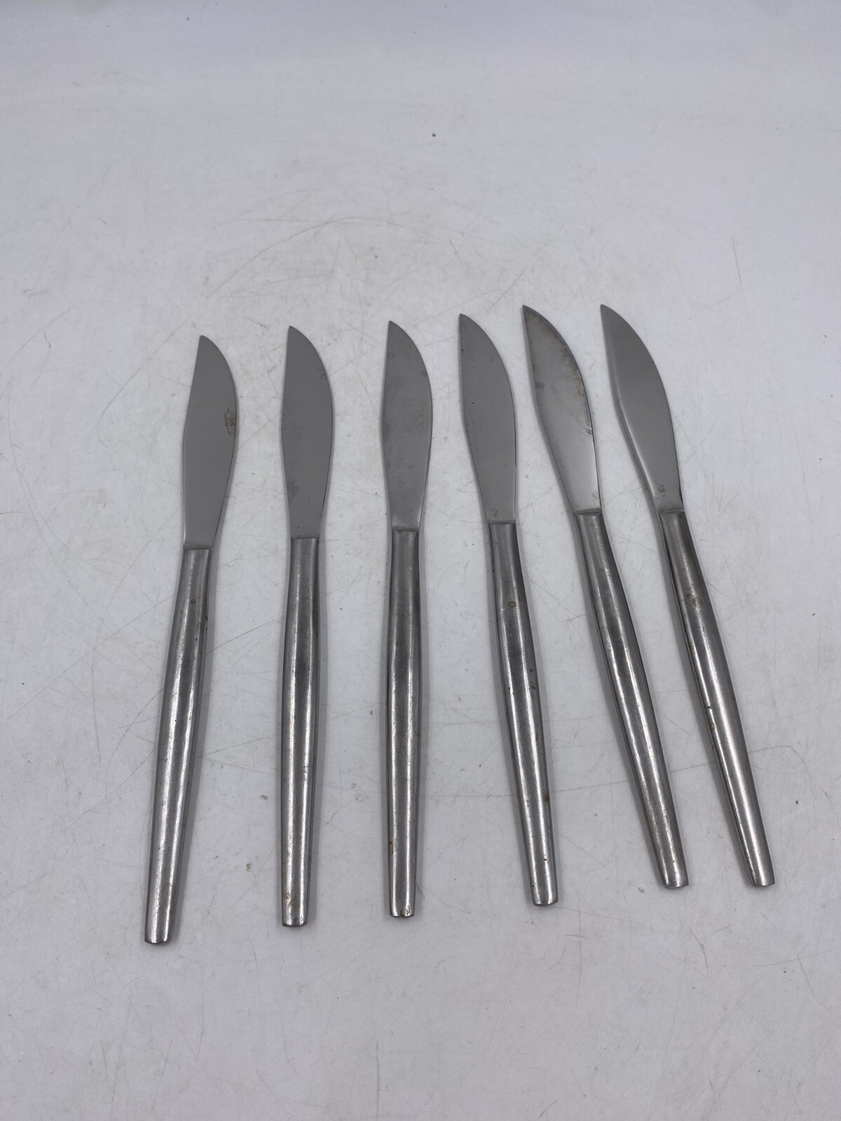 Set of 6 Kalmar Stainless Italy Slicing Kitchen Knives