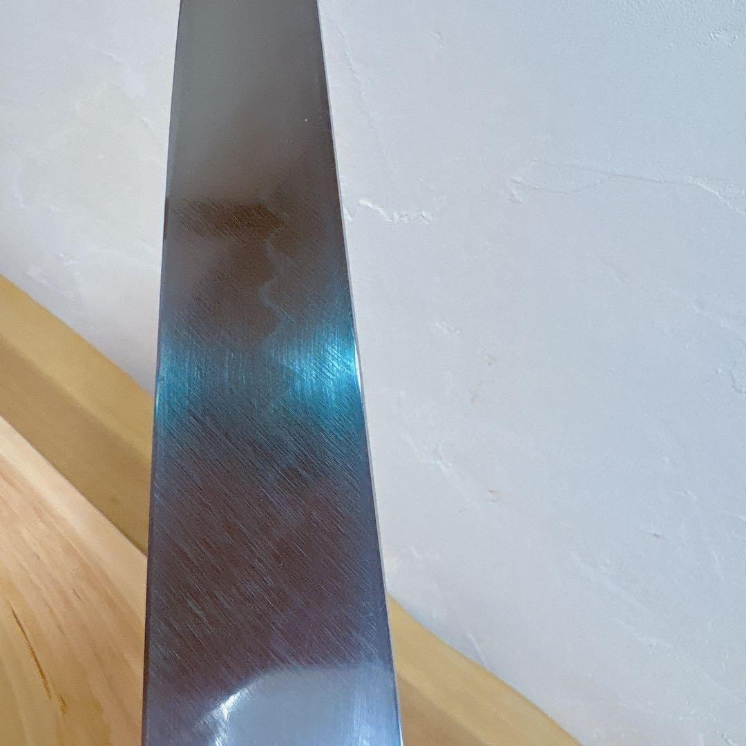 Honyaki Mirror Polished Kiritsuke Yanagiba 110mm White Steel #1 Culinary Tool