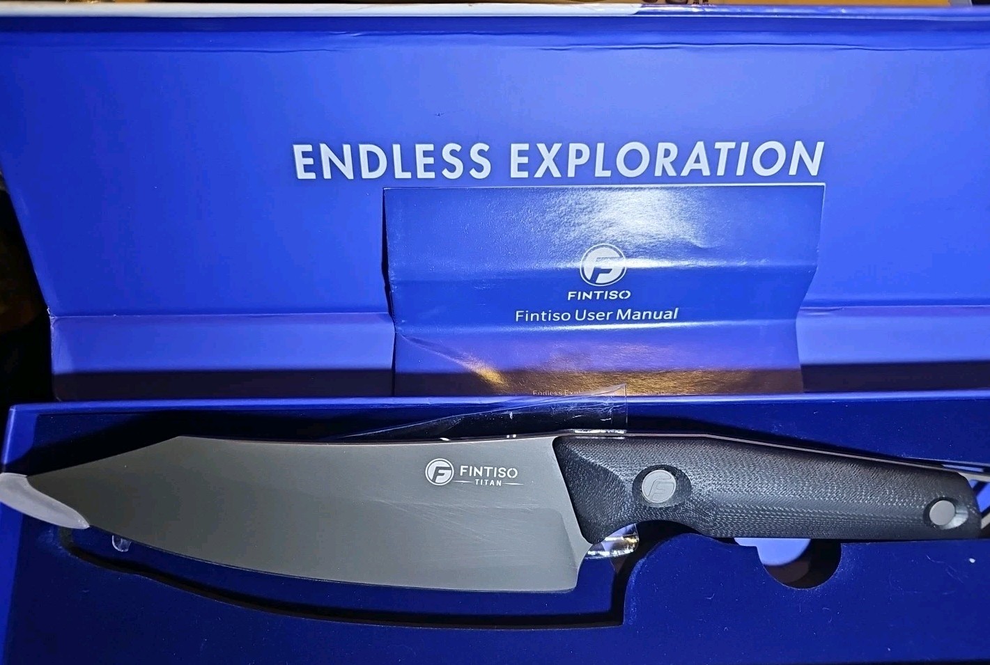 FINTISO 14C28N Steel Viking Knife, Japanese Butcher Knife, Meat Cleaver, Chef…