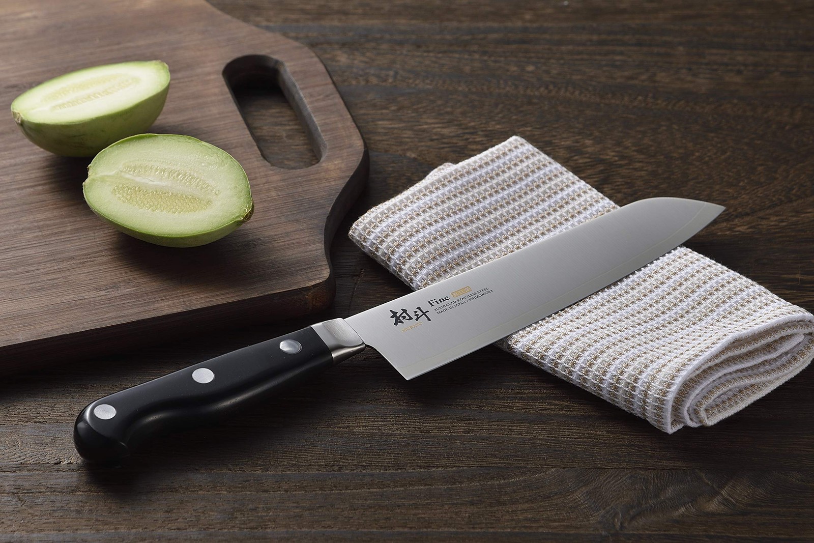 Made in Japan Murato Fine Gyuto Knife 180mm AUS-10 Triple Layer Steel Dishwasher