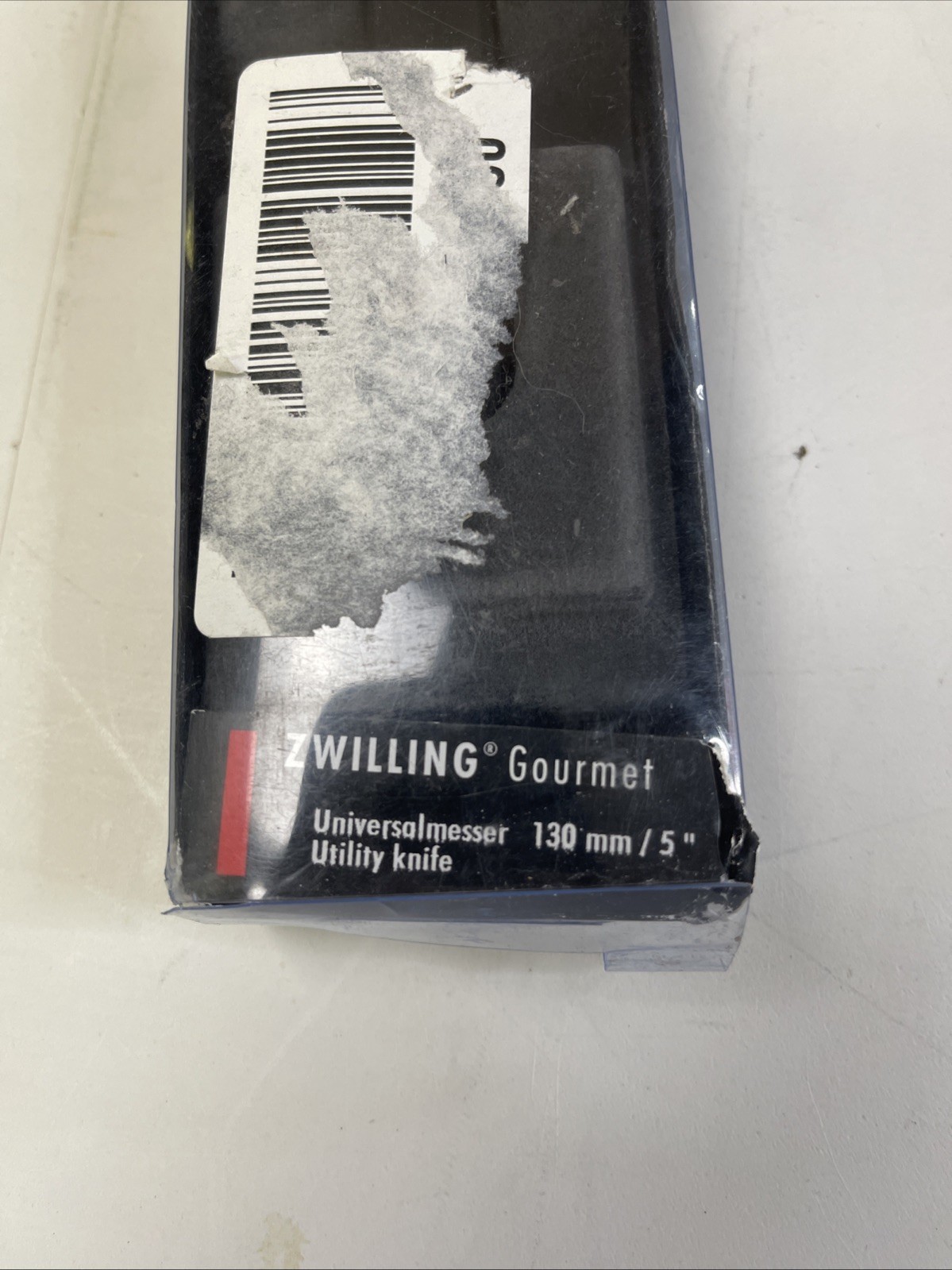 Zwilling GOURMET 5″ UTILITY Knife, Made in Germany, Serrated Blade, 36110-130