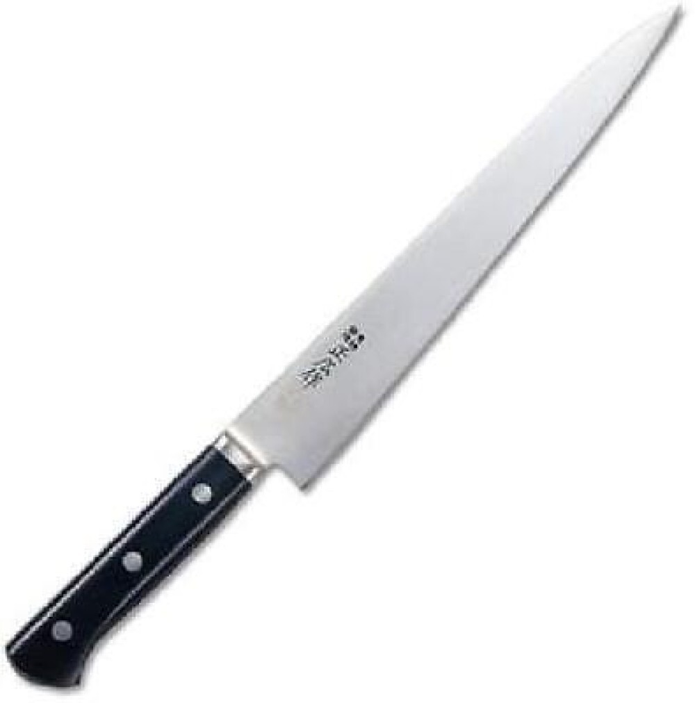 Masahiro 14818 Kitchen Sujihiki Slicing Knife 10.6″ MV Honyaki SEKI JAPAN
