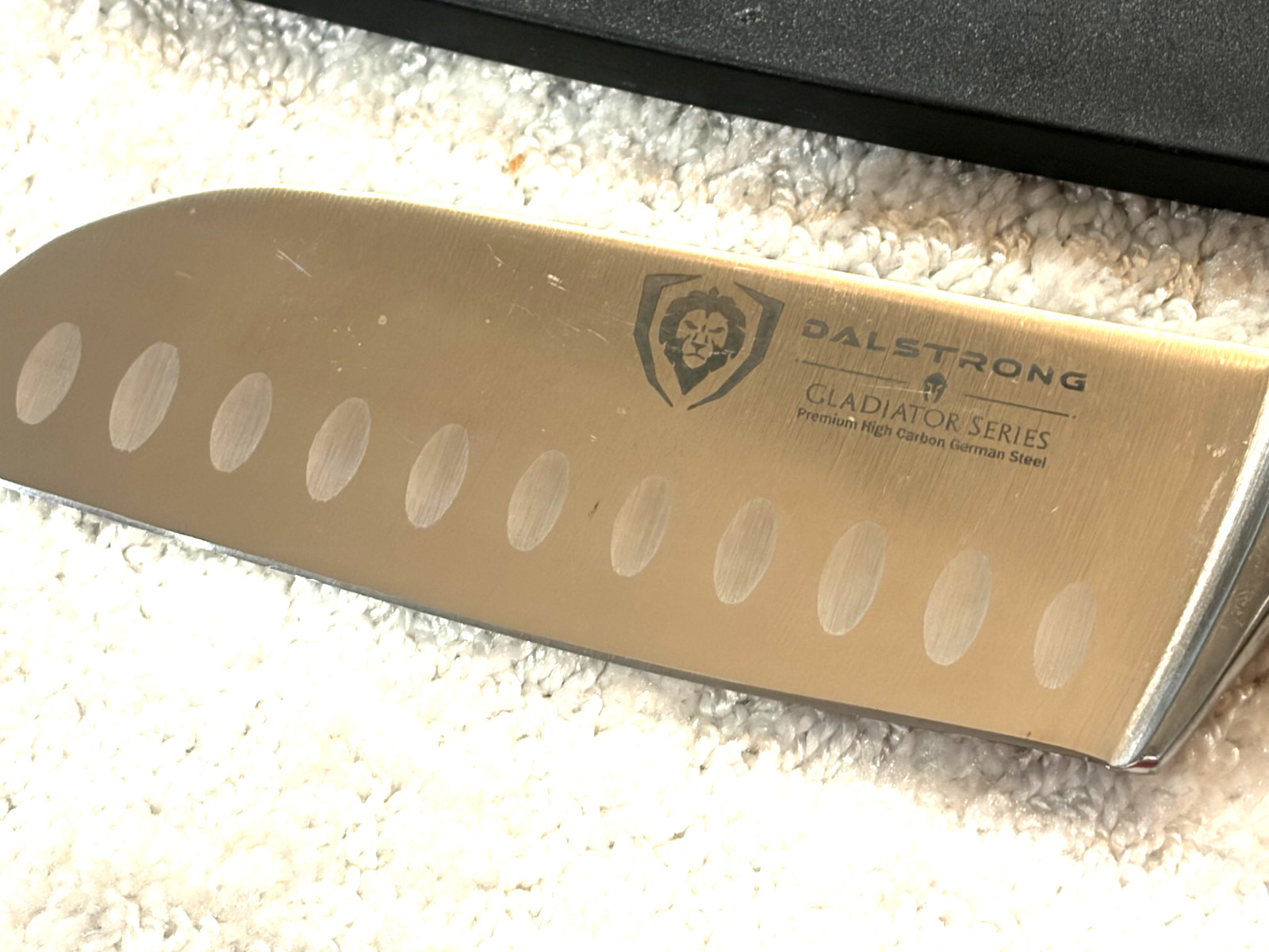 Dalstrong Gladiator Series 5″ Santoku Knife and Cover
