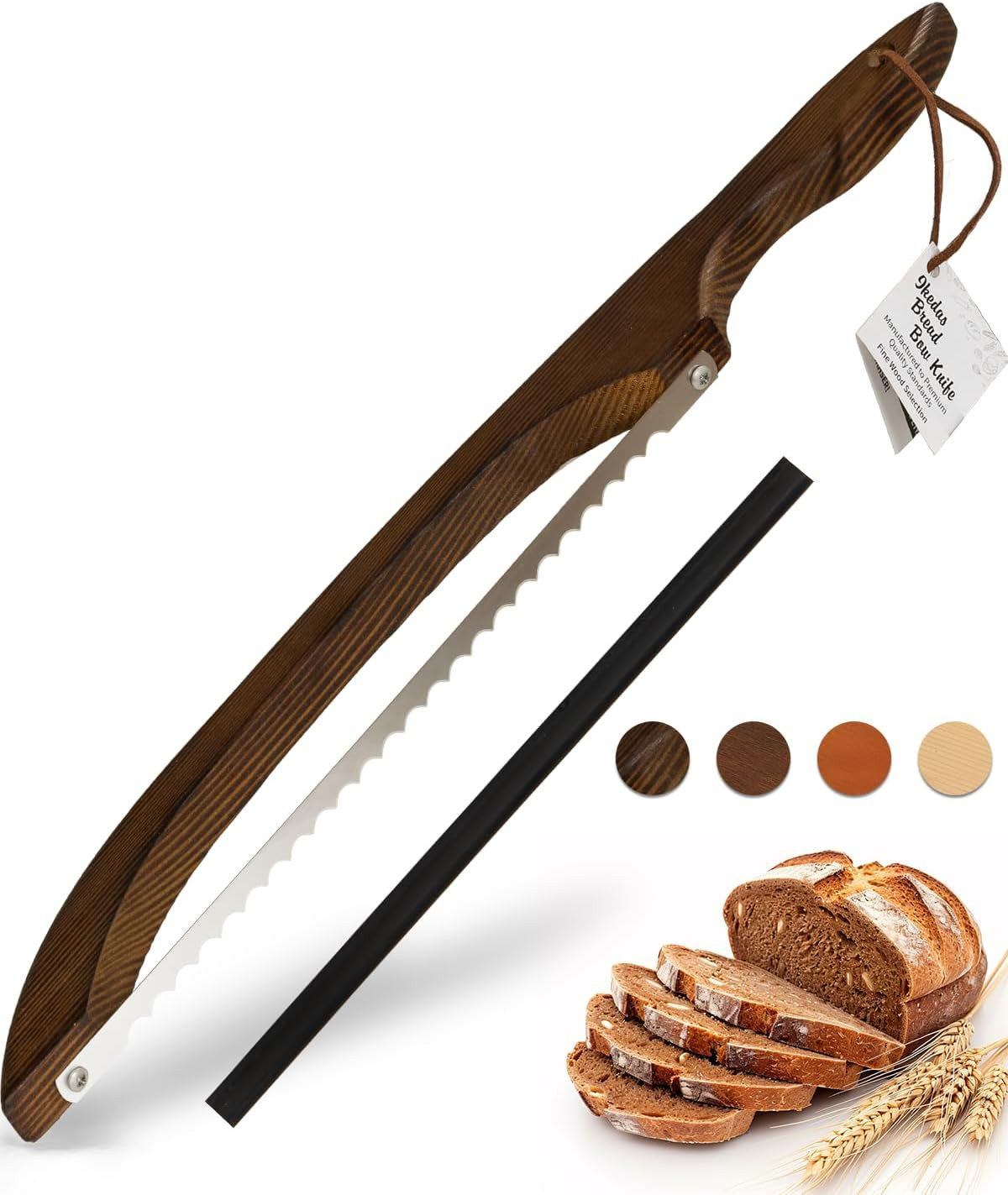 Bread Knife for homemade bread with Bow Design, Premium Bread Knife