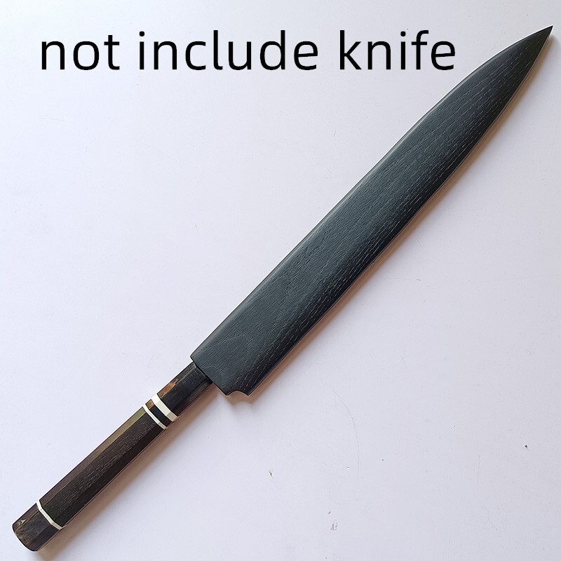 300mm Japanese Chef Knife Sheath Yanagiba Saya Wood Blade Cover Storage Case Box