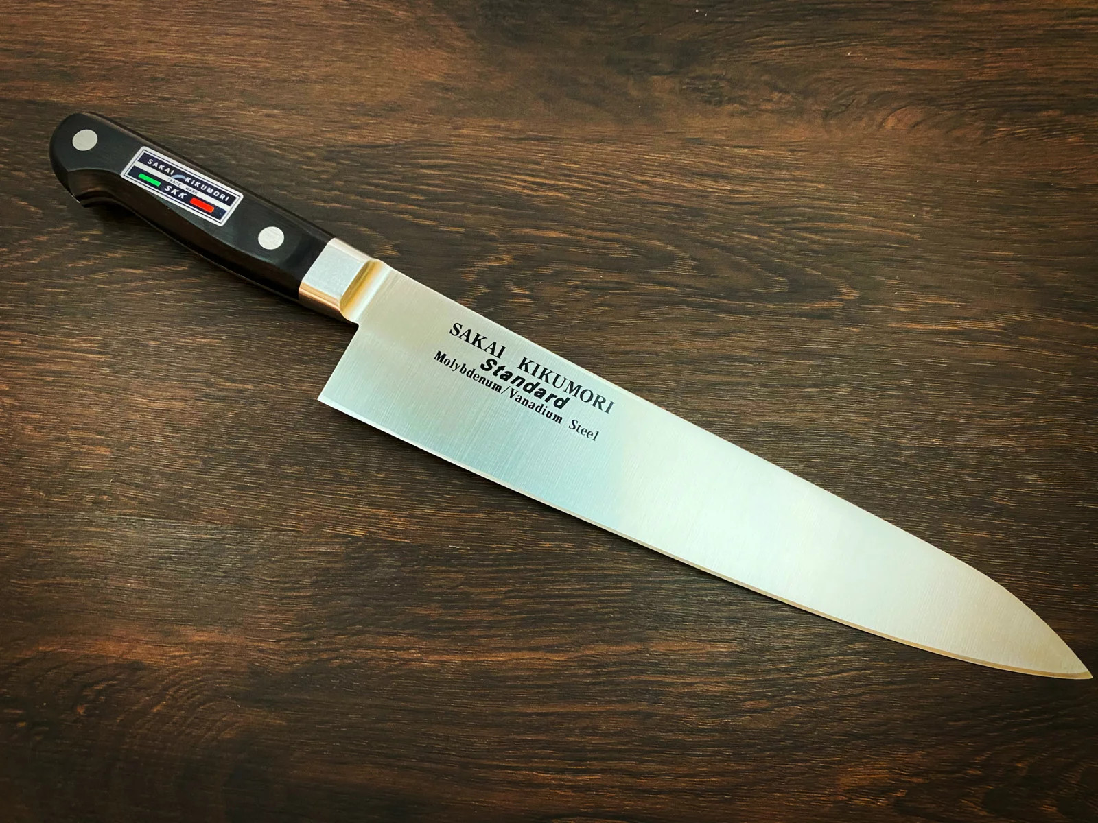 Gyuto Knife 18cm / 7.1in Sakai Kikumori Japanese Molybdenum Steel Standard Knife