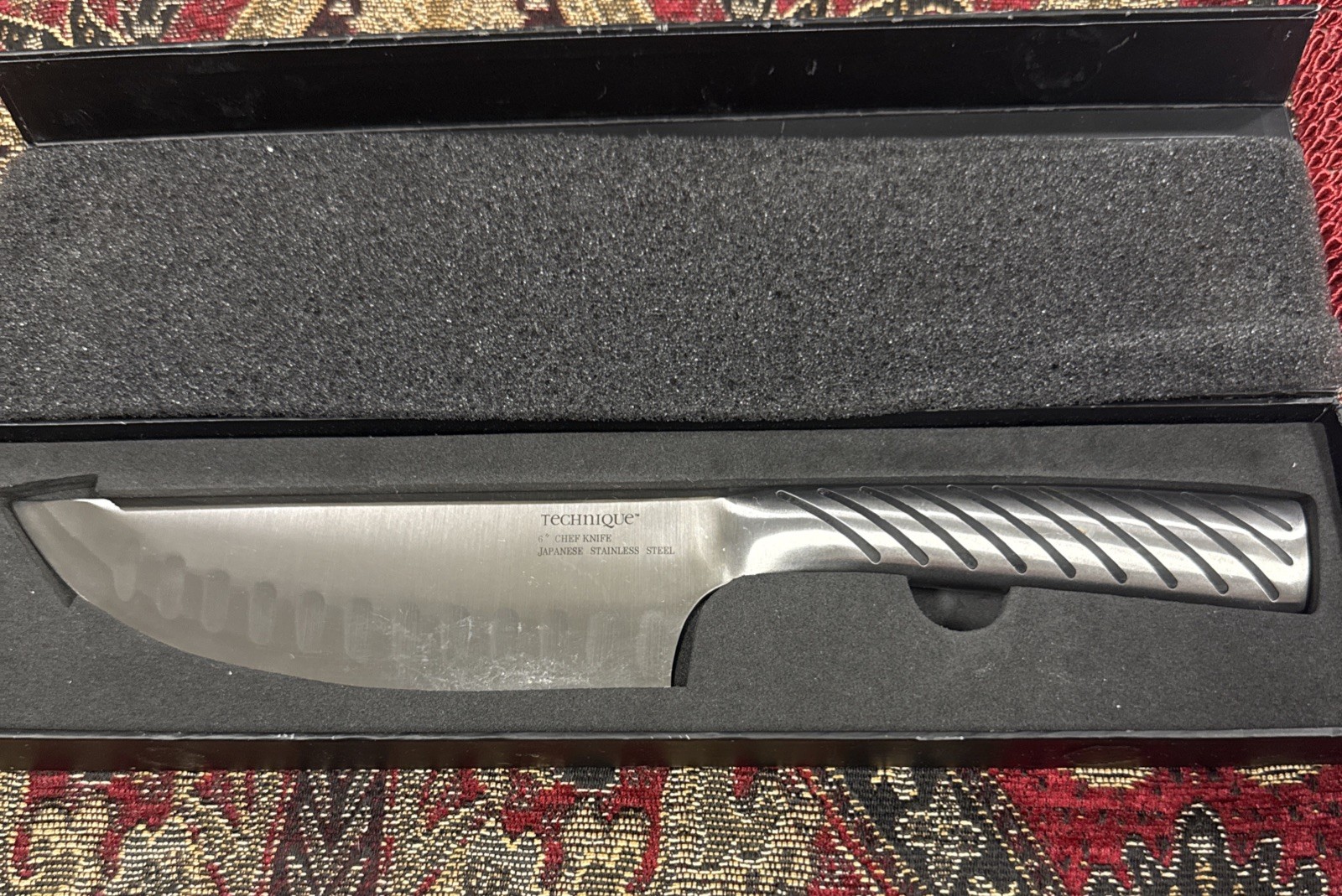 156-Technique 6″ Chef Knife Stainless Steel