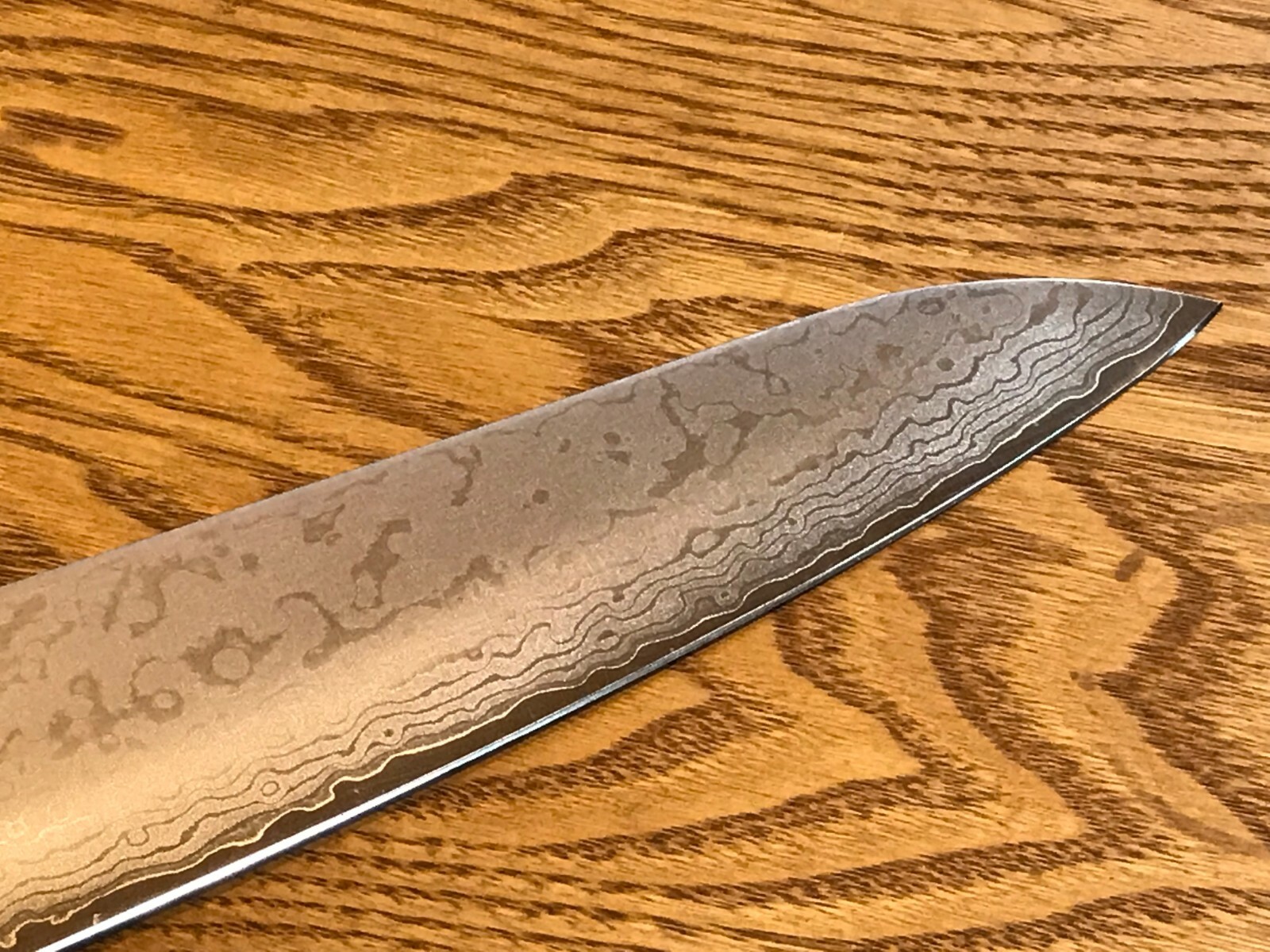 JAPAN SEKI Chef Knife VG10 Damascus Steel Gyuto Blade 300mm 11.8″ hand made