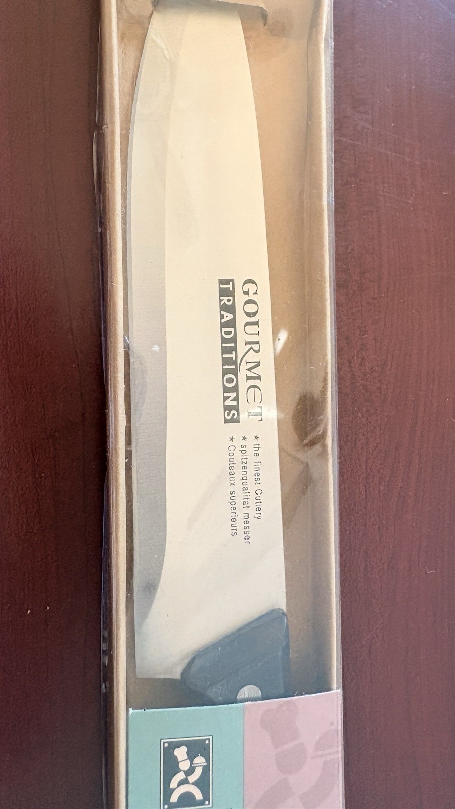 Gourmet Traditions Stainless Steel 8-inch Precision Cutting Blade