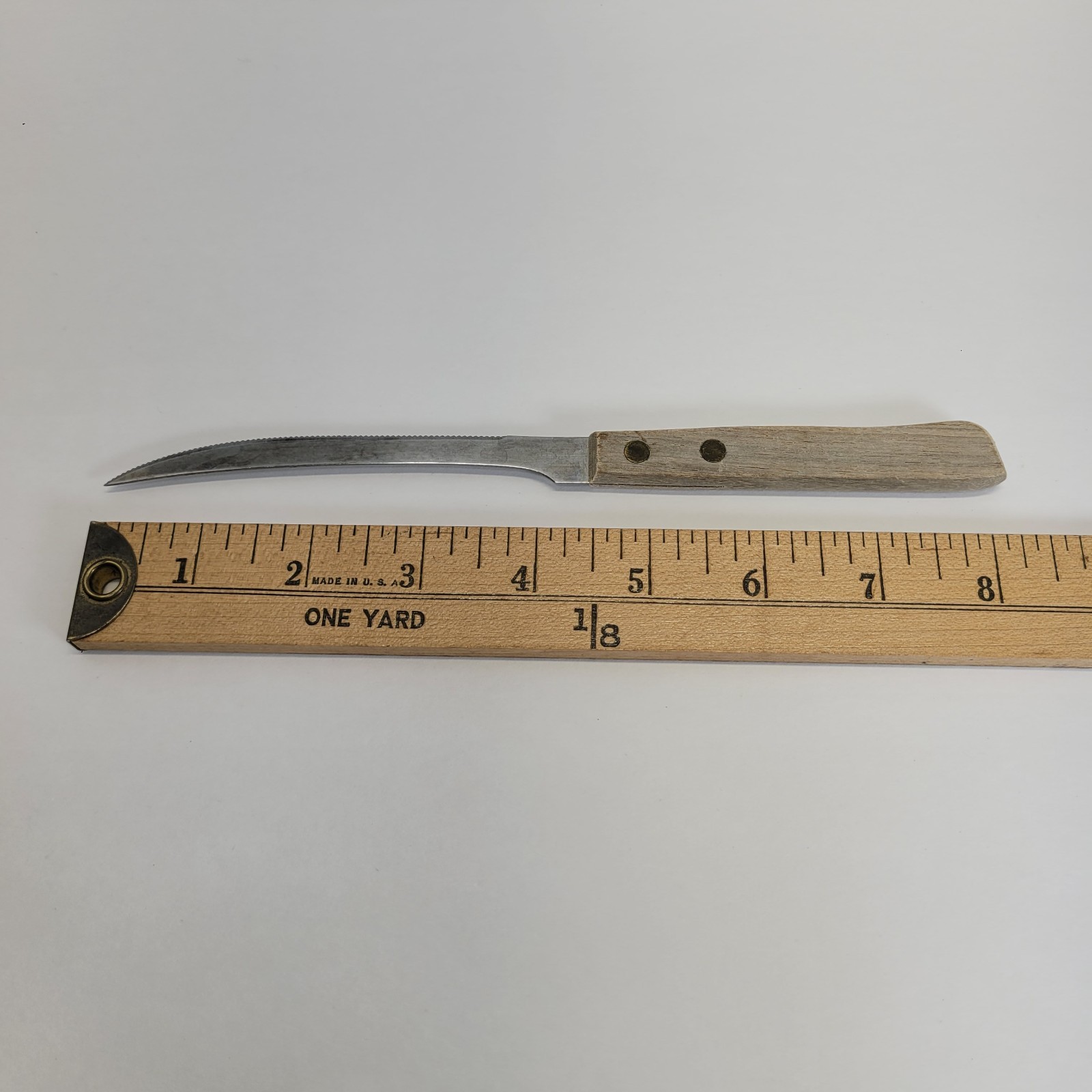 VTG Hanford Forge Stainless Steel Wood Handle Fillet Knife 2271D2
