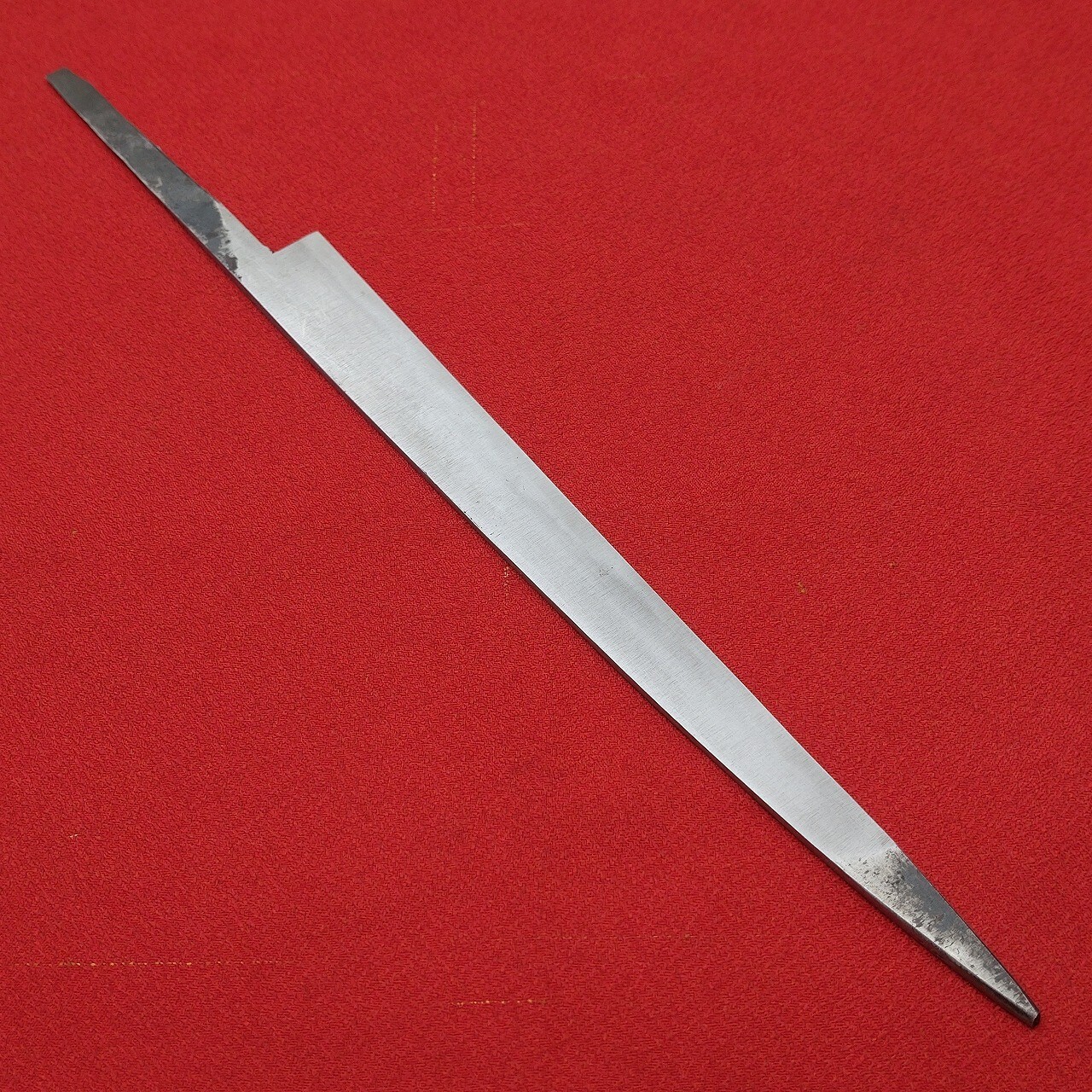 Japanese Sushi knife Kitchen knife Double-edged No Handle Unused