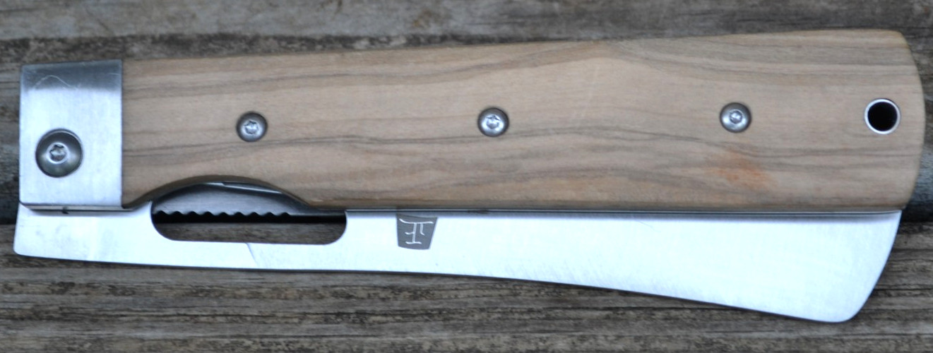 ZhengSheng 4.8″ Ultra Sharp 440A Stainless Steel Blade Folding Chef Knife — New