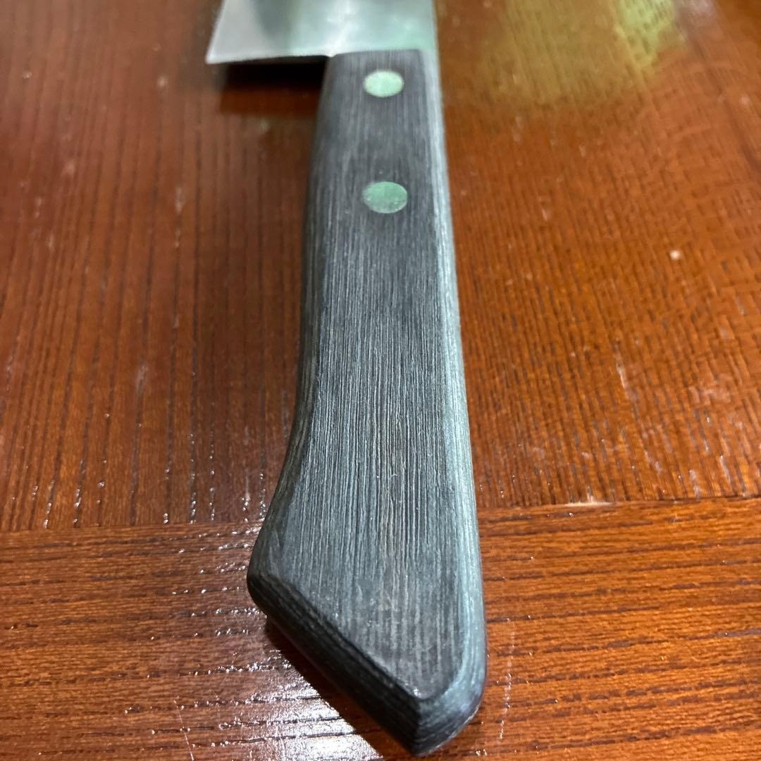 Japanese Santoku Kitchen Knife Sakai Kunisaku Forged Multi Purpose Tool 165mm