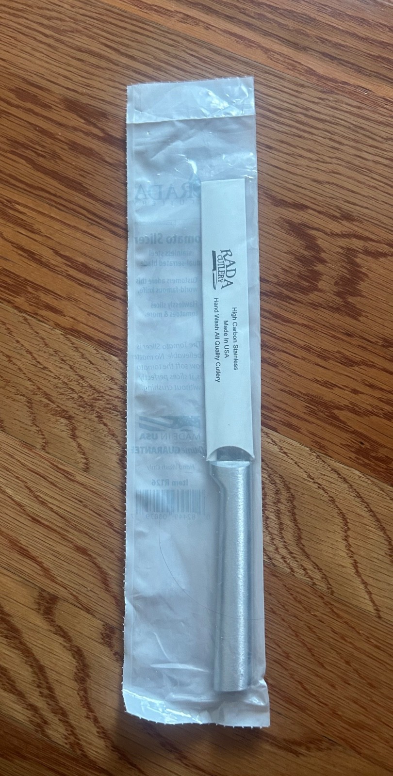 NIP RADA Cutlery R126 Tomato Slicer Knife Stainless Steel Dual-Serrated Blade