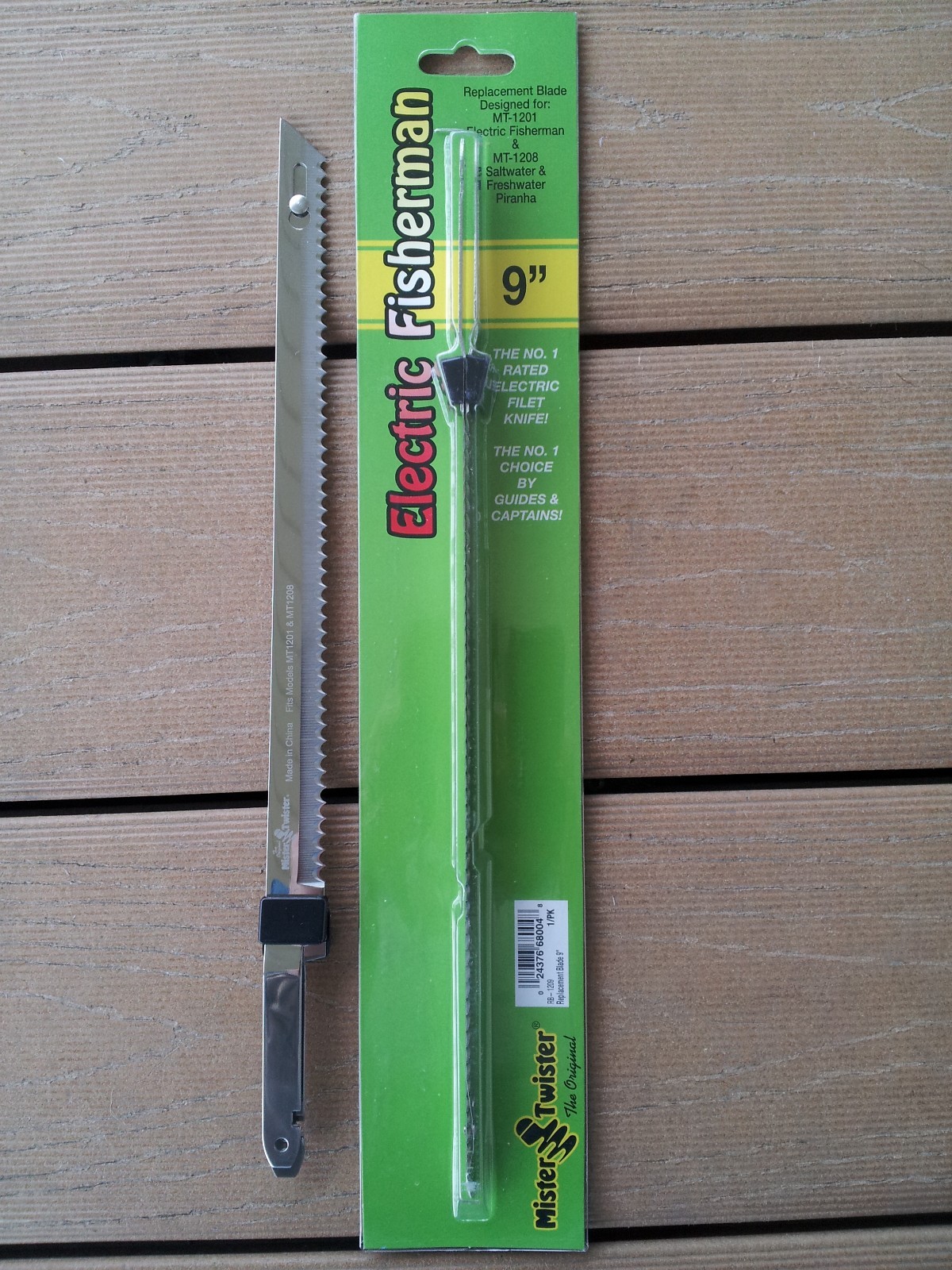 Mister Twister 9″ Electric Fillet Knife Replacement Blades – RB-1209