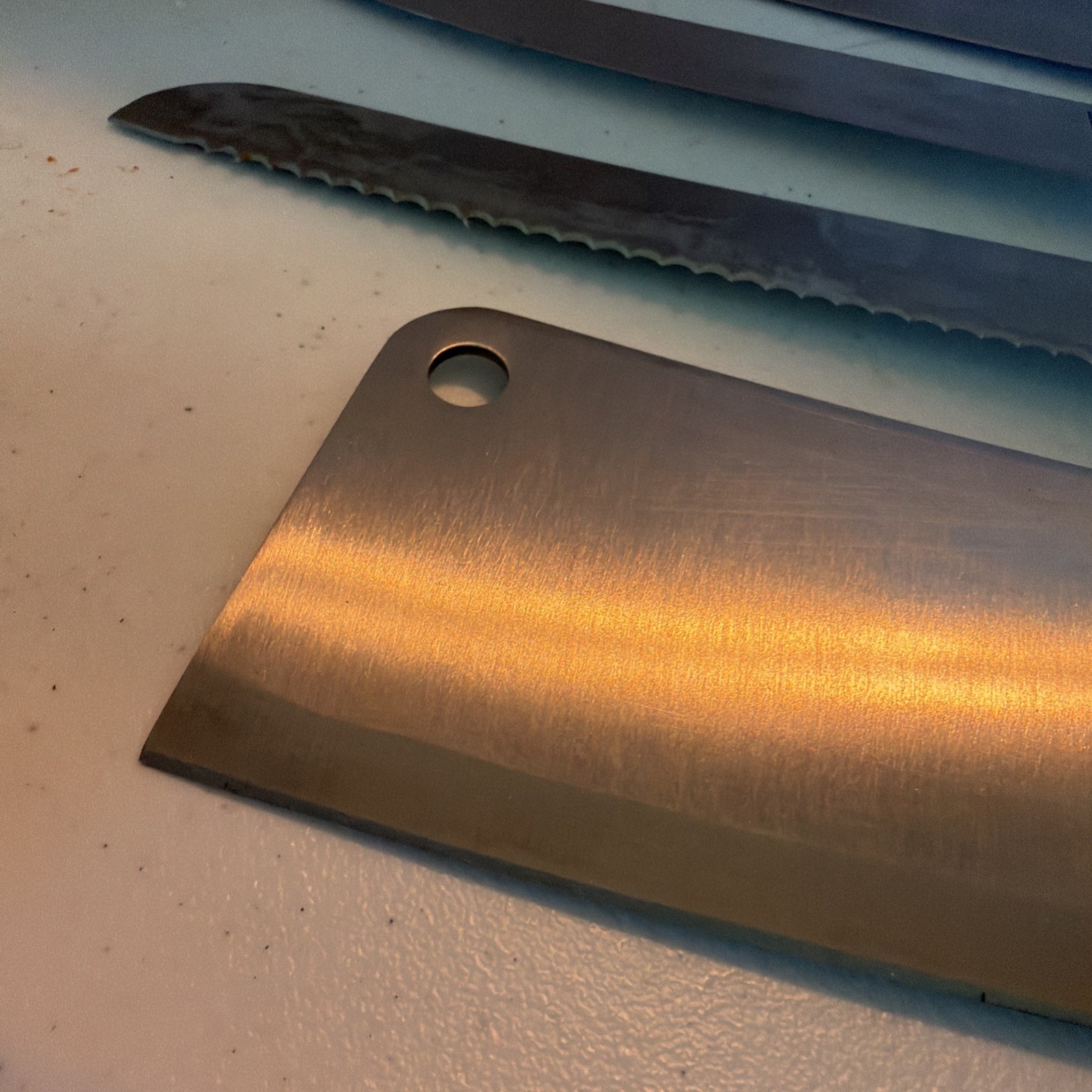Philippe Richard Cleaver Knife Chopper Butcher Bread Butcher Stainless Steel