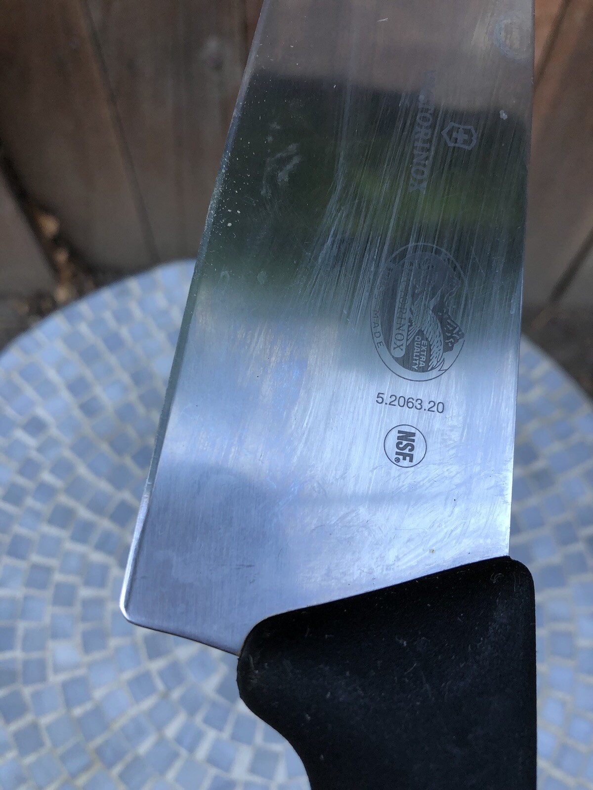 Victorinox Swiss Made Fibrox Pro Chef’s Knife, 8-Inch 5.2063.20