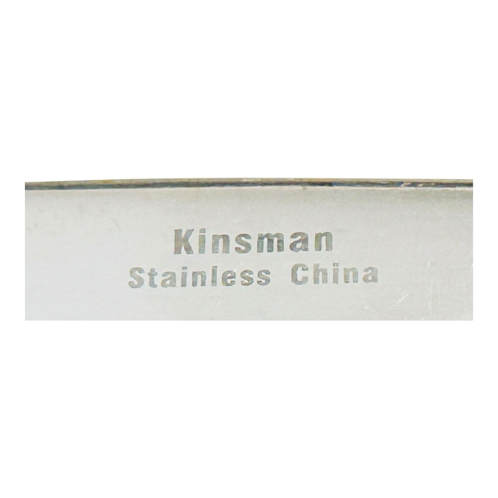 Kinsman KEatlery Stainless Polished Flatware Weighted 9 1/8” Dinner Knife MINT
