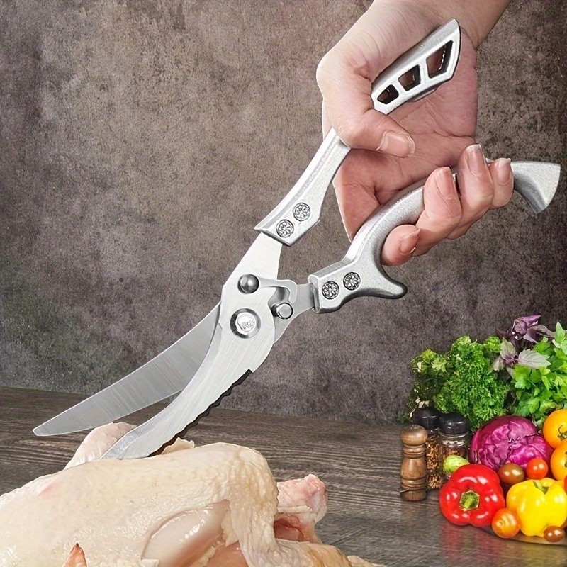 8PCS Professional Stainless Steel Chef Knife Set Kitchen Cooking Butcher Cleaver