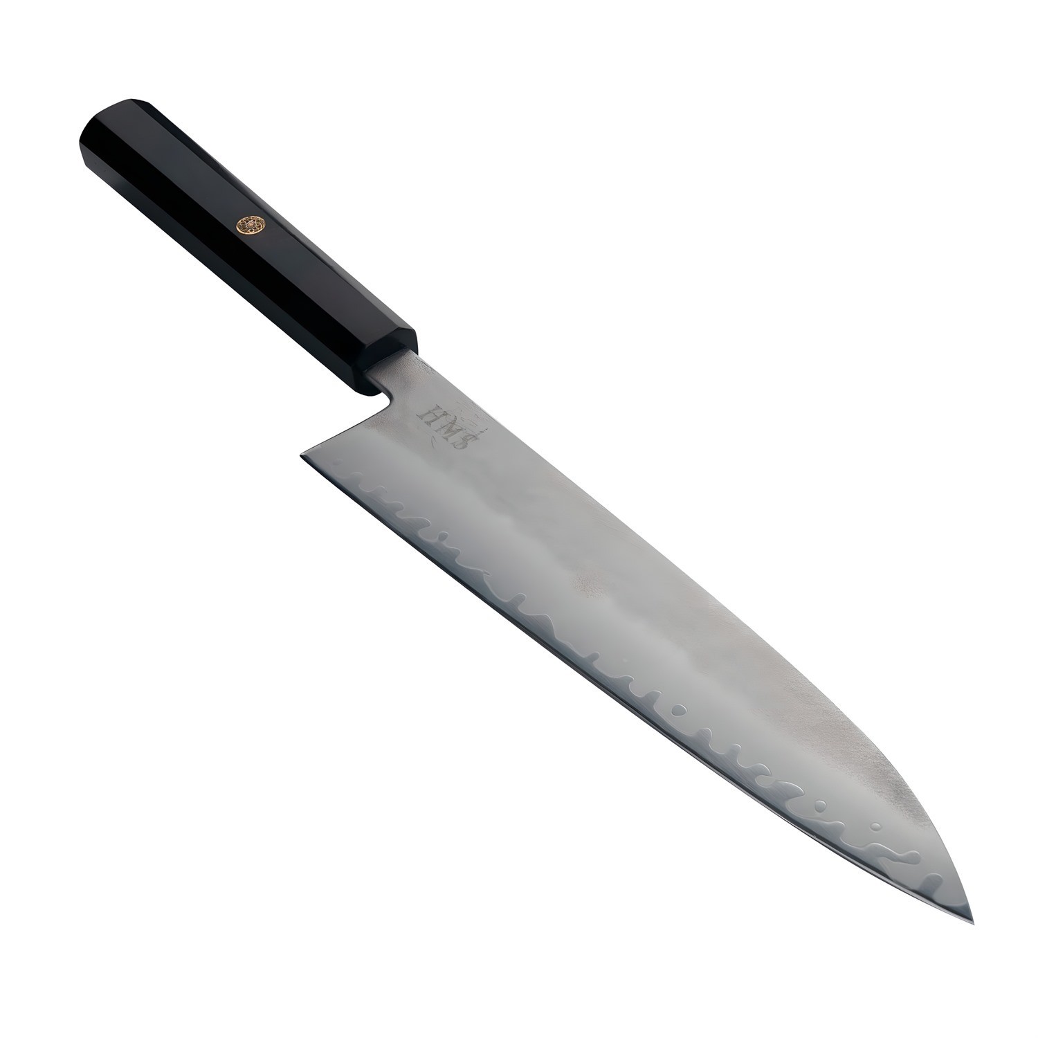 Gyuto Chef Knife 8 Inch Blade HAP40 Triple-Layer Steel