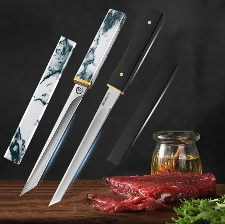 1pc Barbecue Utility Knife Stainless Steel Sharp Kitchen Meat Knife – NEW