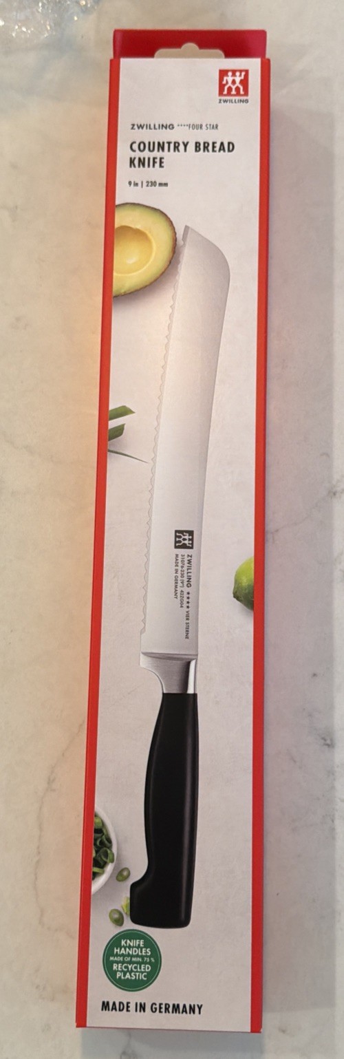 ZWILLING Four Star 9-inch Z15 Country Bread Knife