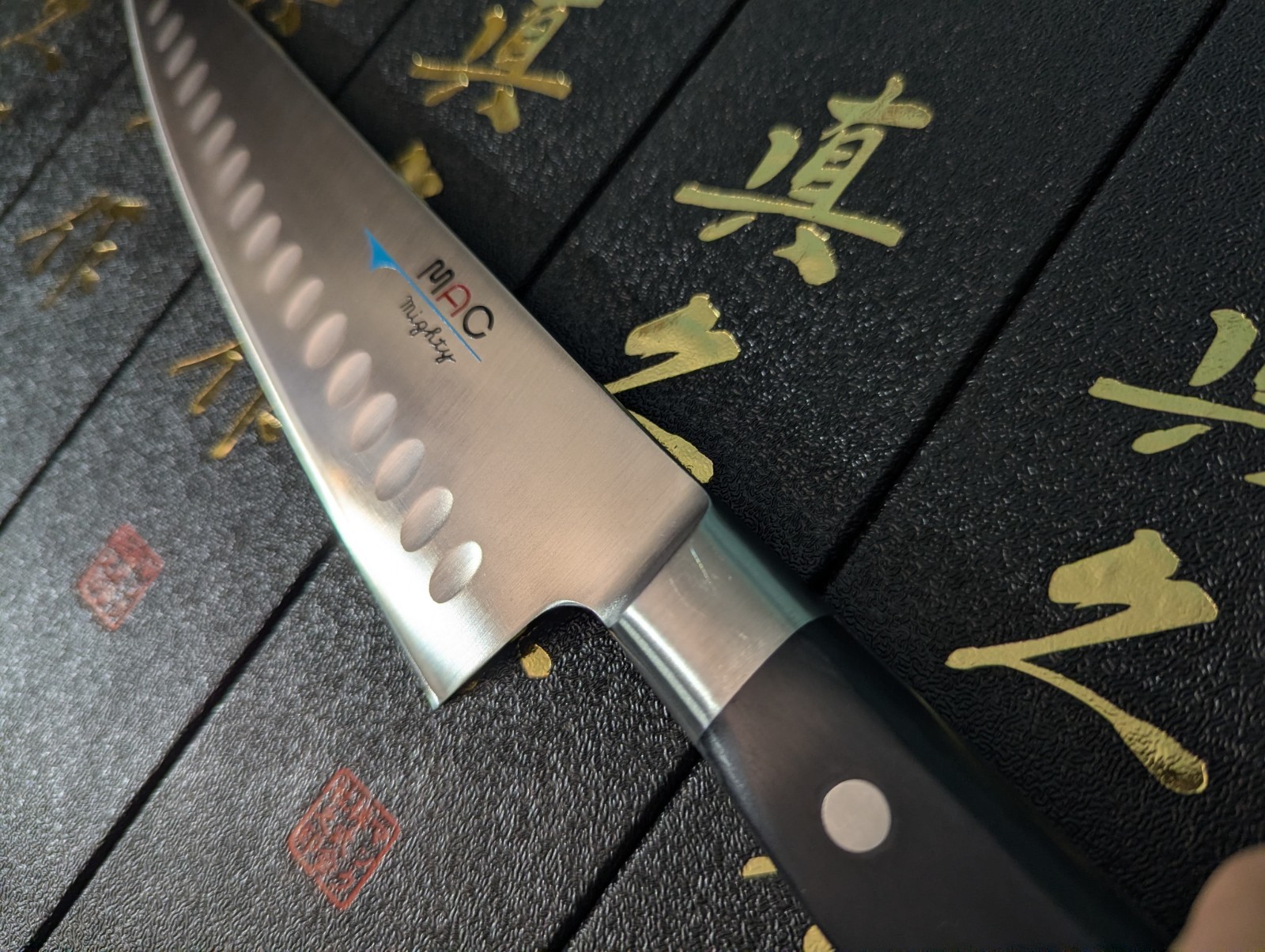 MAC MTH-80 Professional 8” Chef Knife Hollow Edge Japanese Kitchen Knife