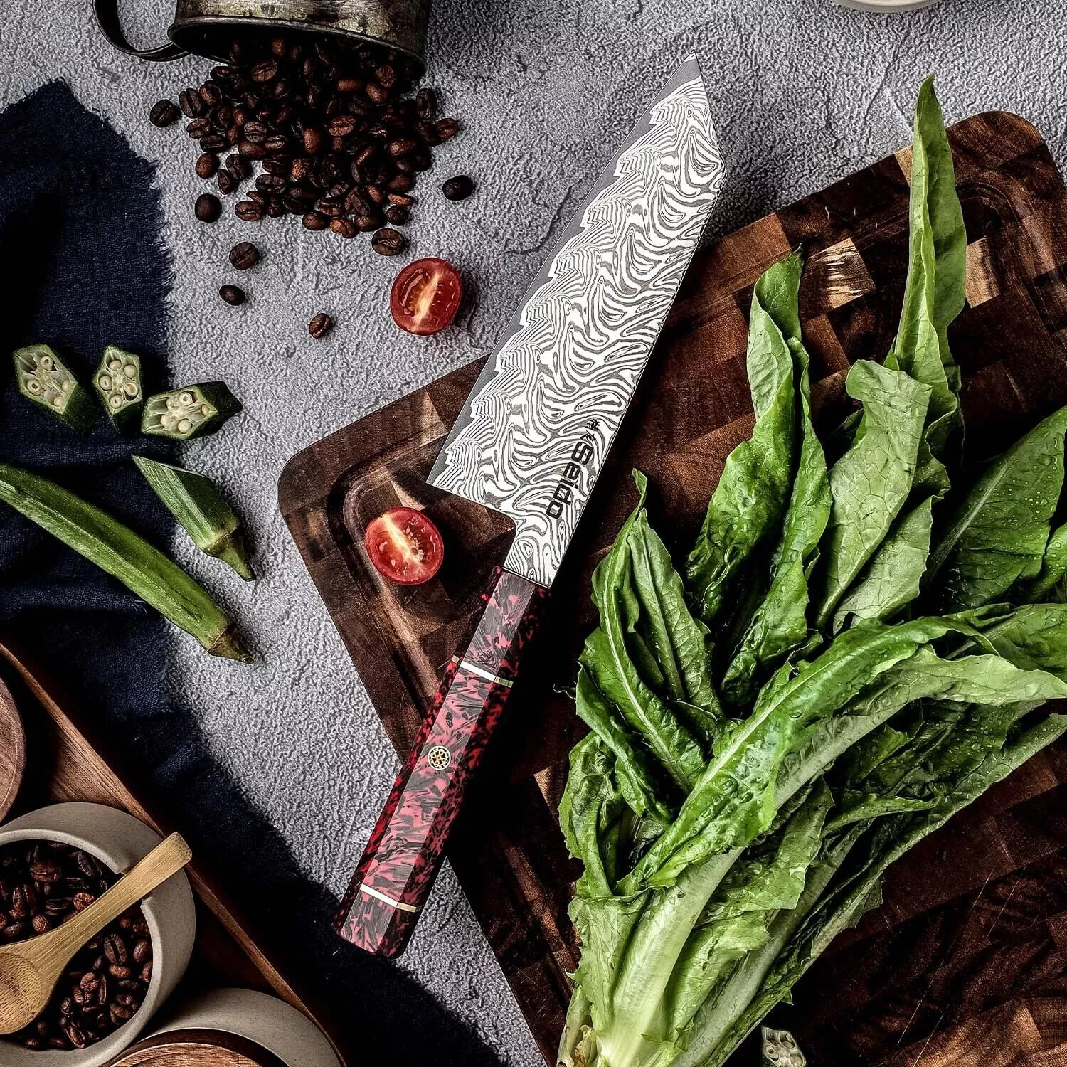 Epokishi 7-Inch Bunka Japanese Knife – Premium AUS-10 Japanese Super Steel