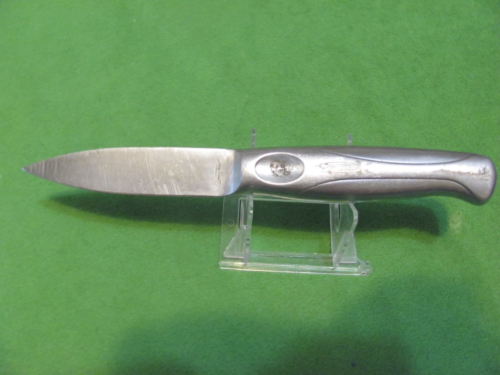 Stone River LTD. Northern Pike Engraved Paring Knife 7.5″.